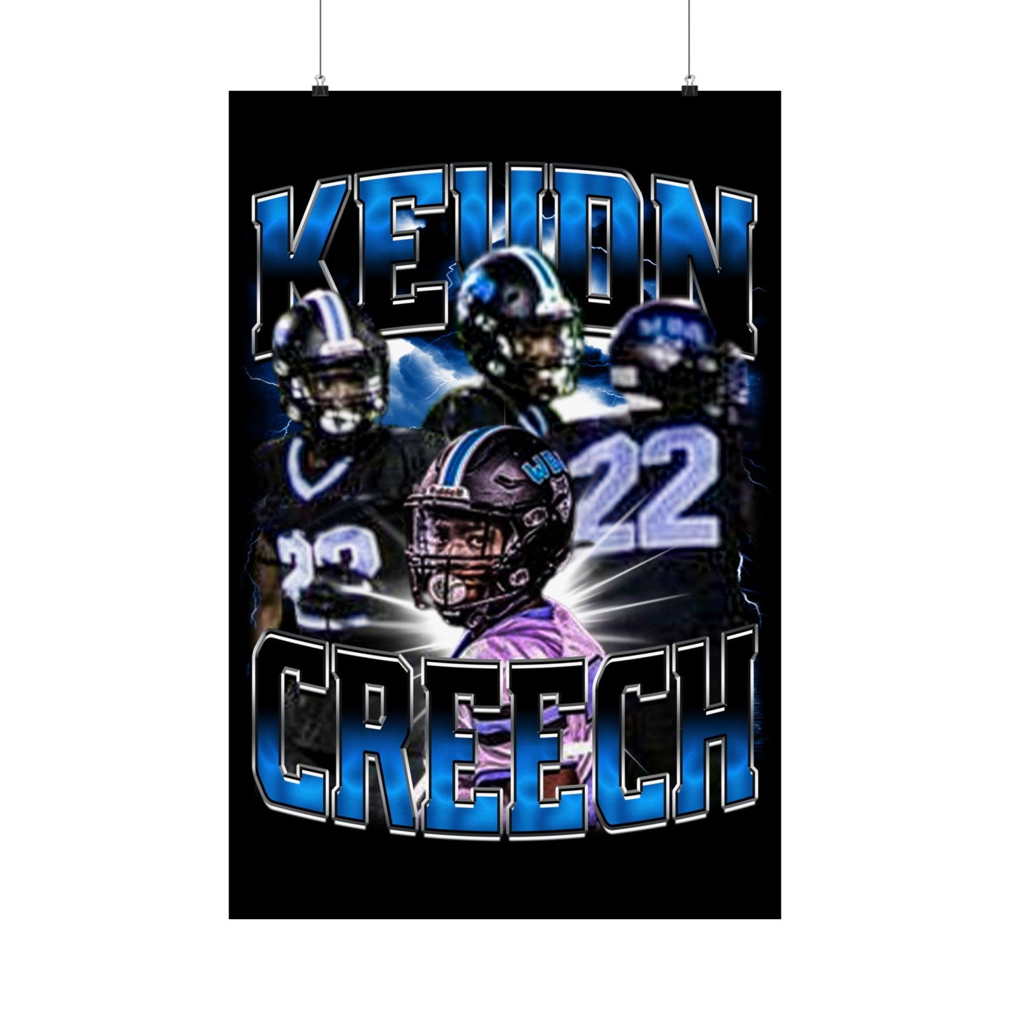 Kevon Creech Poster 24" x 36"