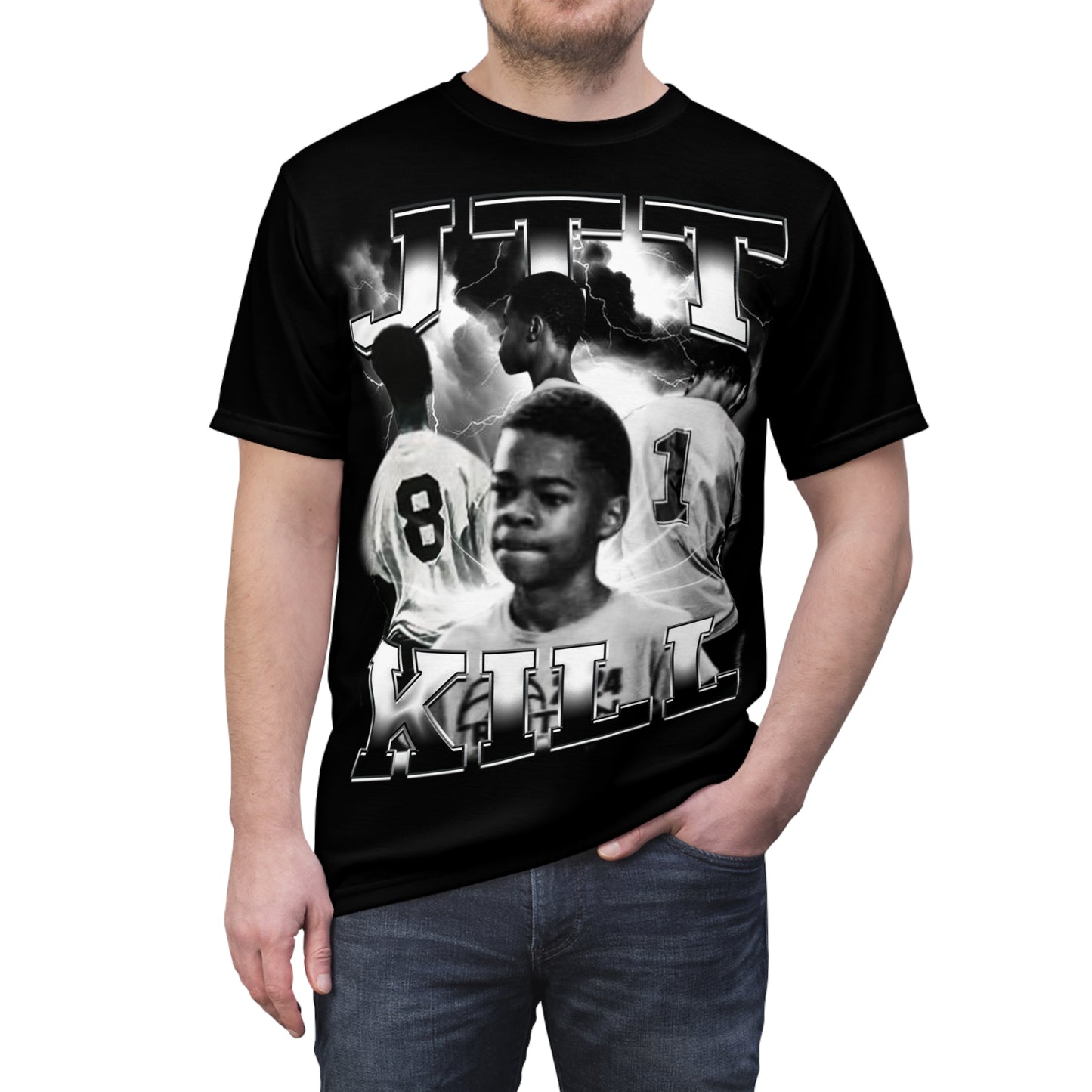 Jtt Kill Vintage Full Print Tee