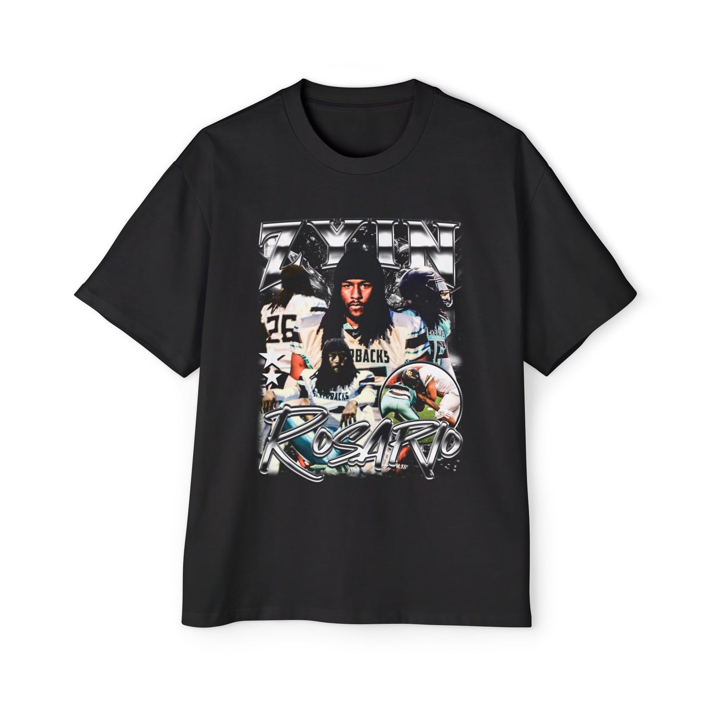 Zyin Rosario Oversized Retro Tee