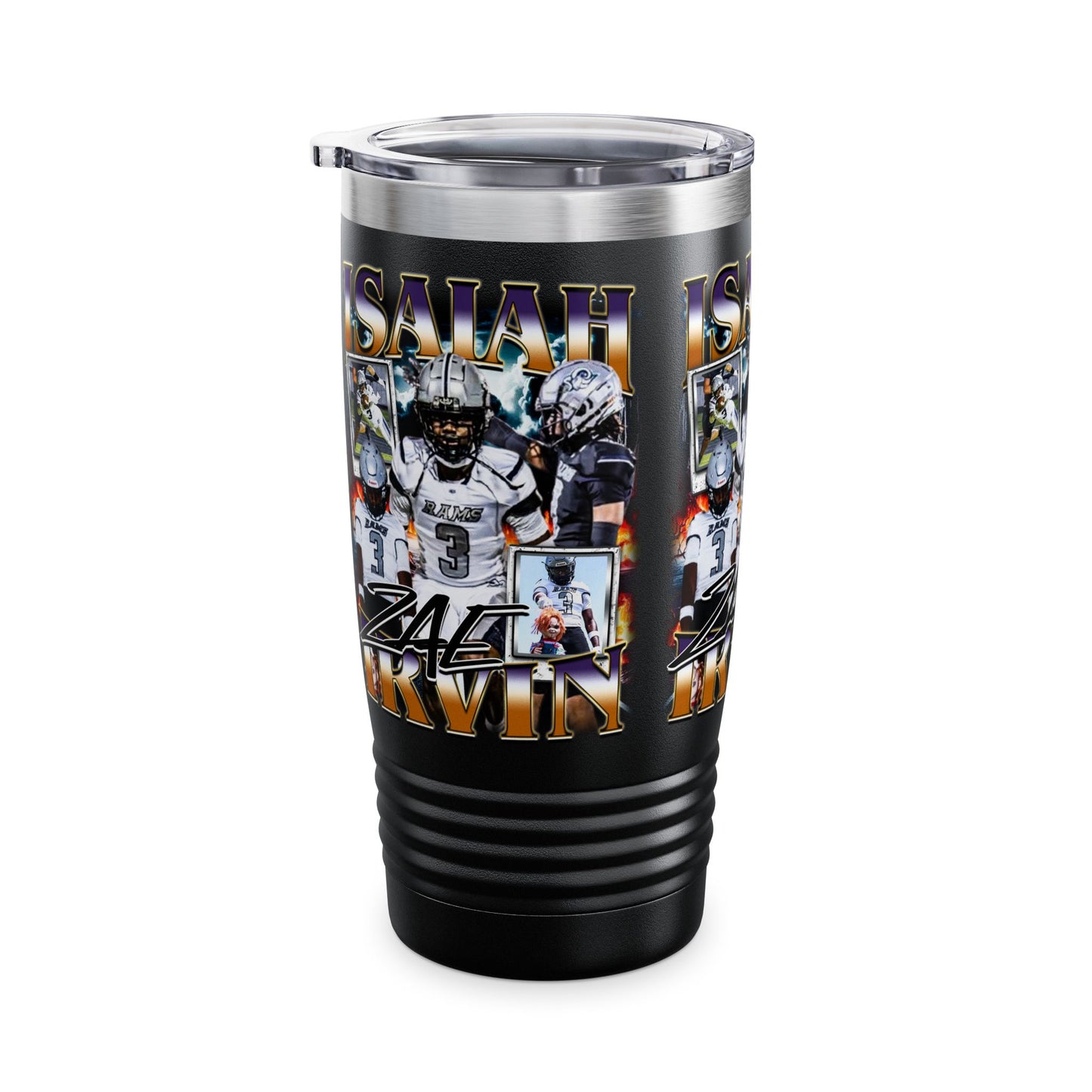 Isaiah Irvin Stainless Steel Tumbler