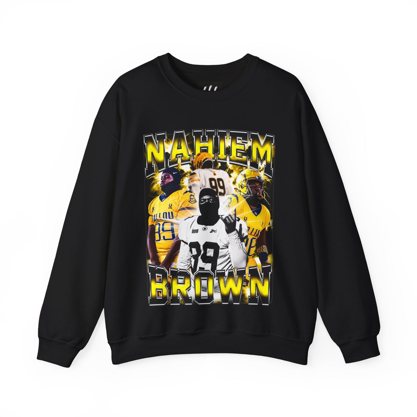 Nahiem Brown Crewneck Sweatshirt