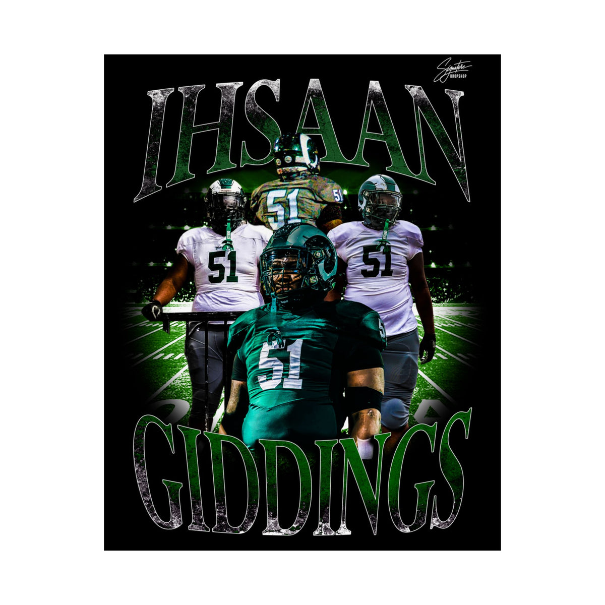 Ihsaan Giddings Posters