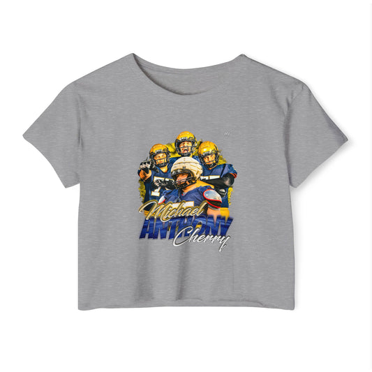 Michael Anthony Cherry Crop Top
