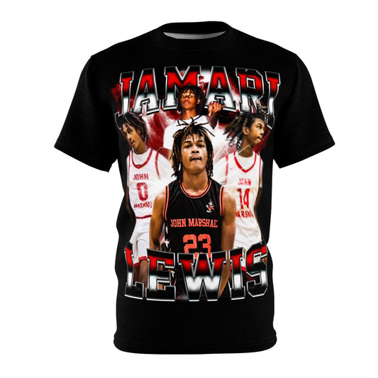 Jamari Lewis Vintage Full Print Tee