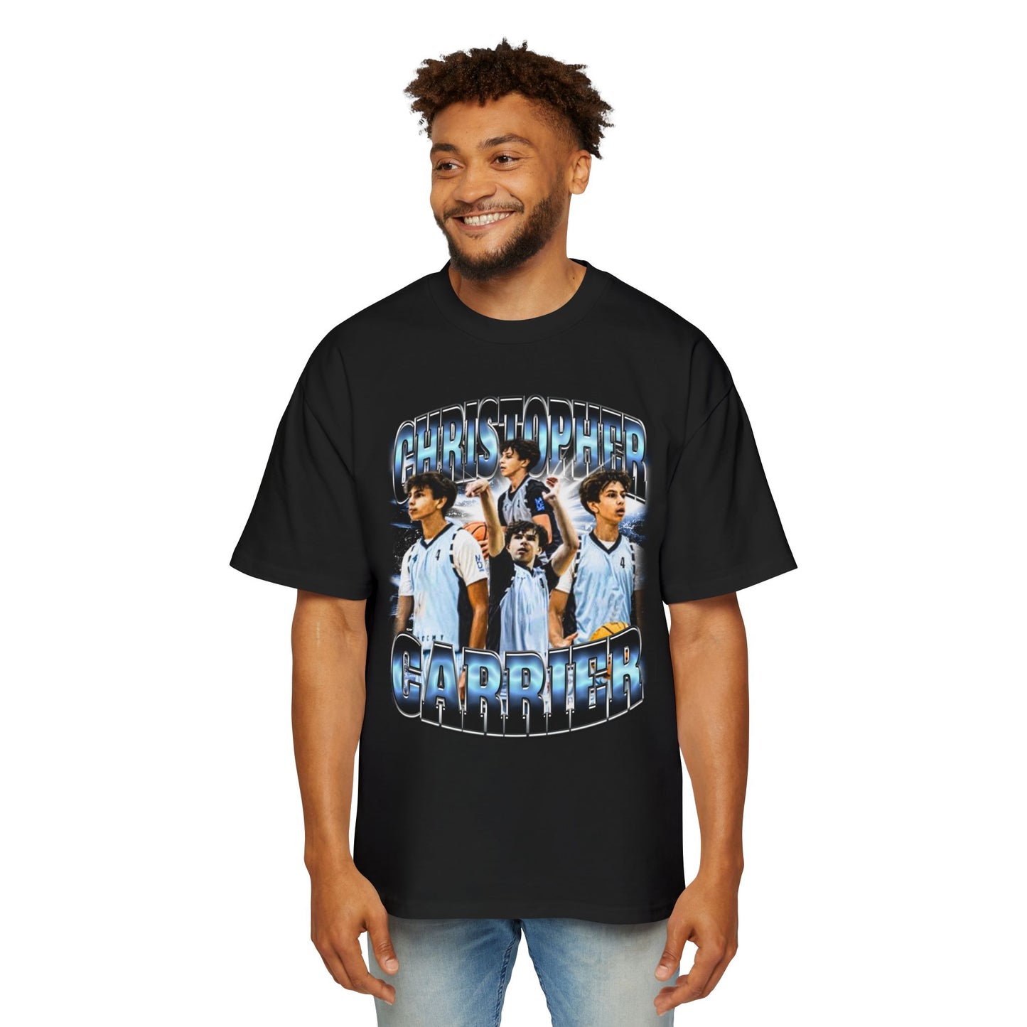 Christopher Carrier Oversized Tee
