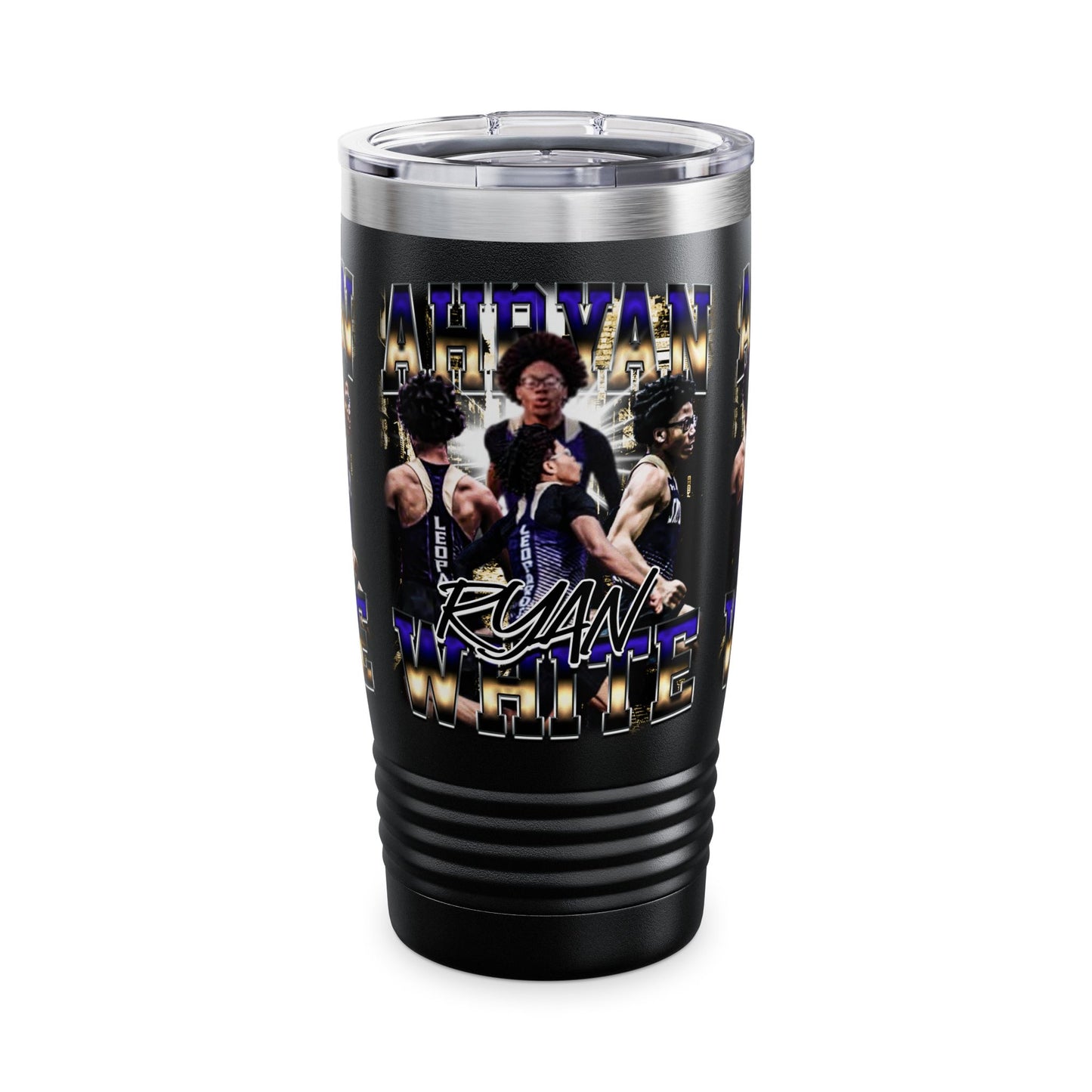 Ahryan White Stainless Steal Tumbler