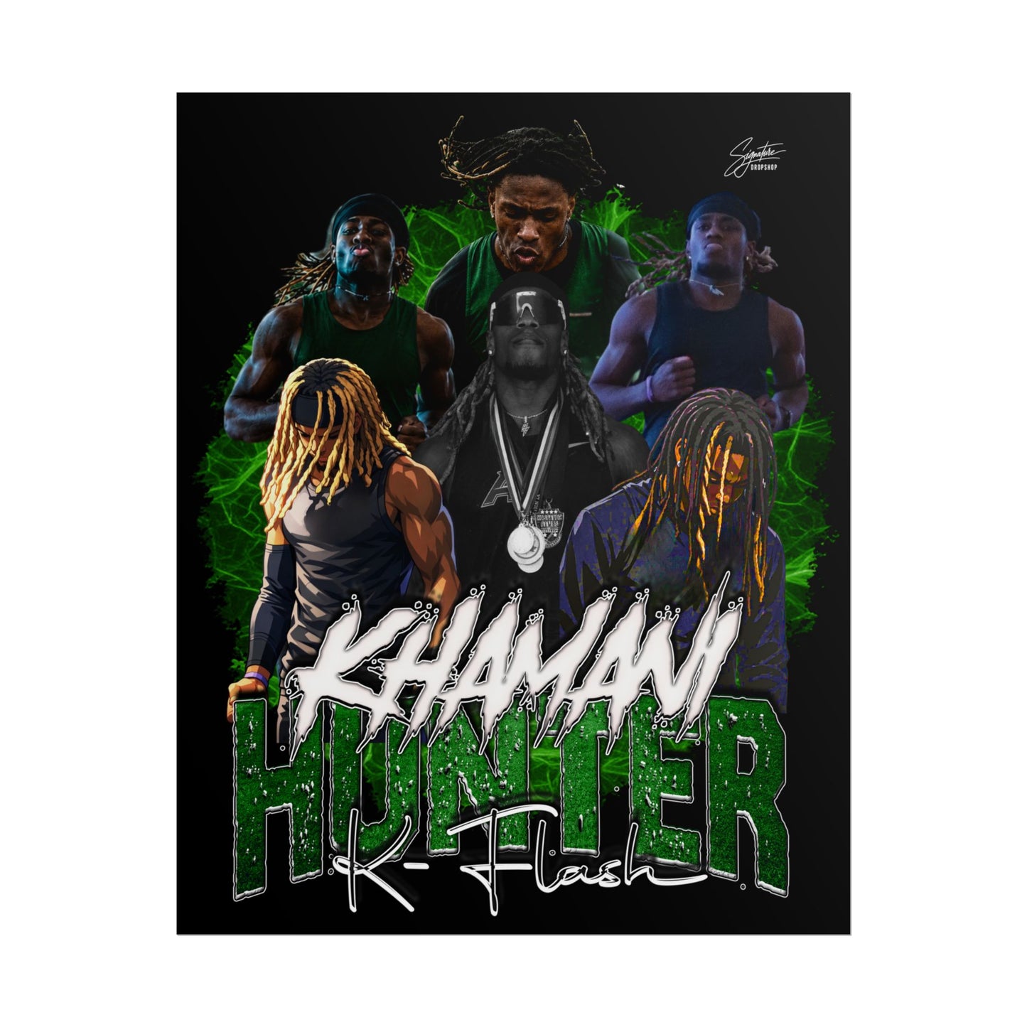 Khamani Hunter Poster