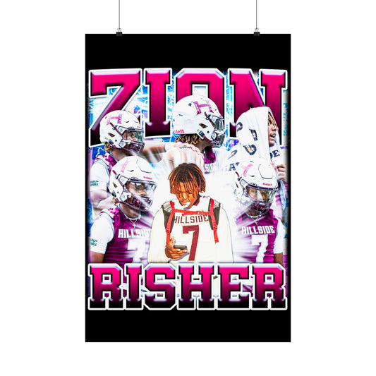 Zion Risher Poster 24" x 36"