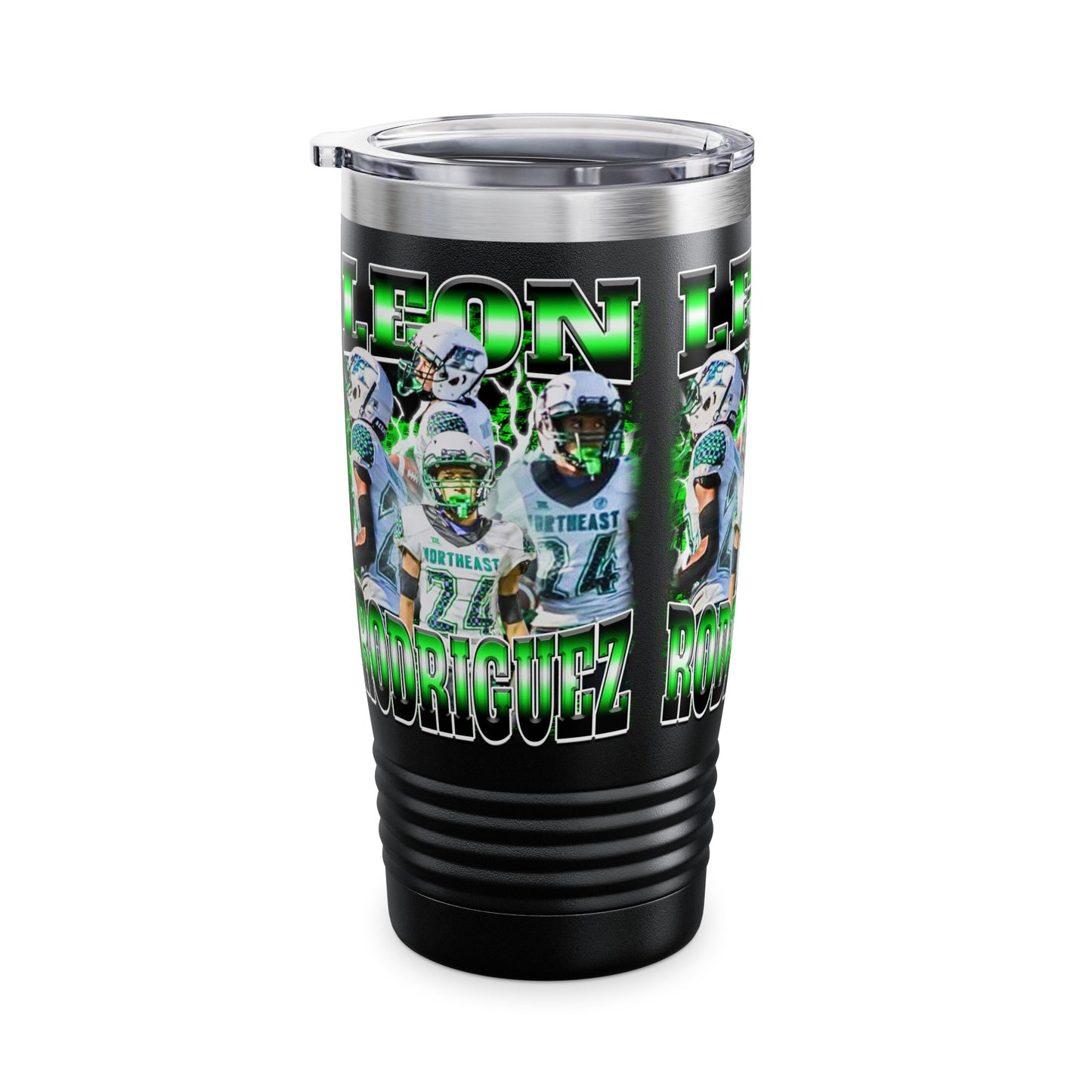 Leon Rodriguez Stainless Steal Tumbler