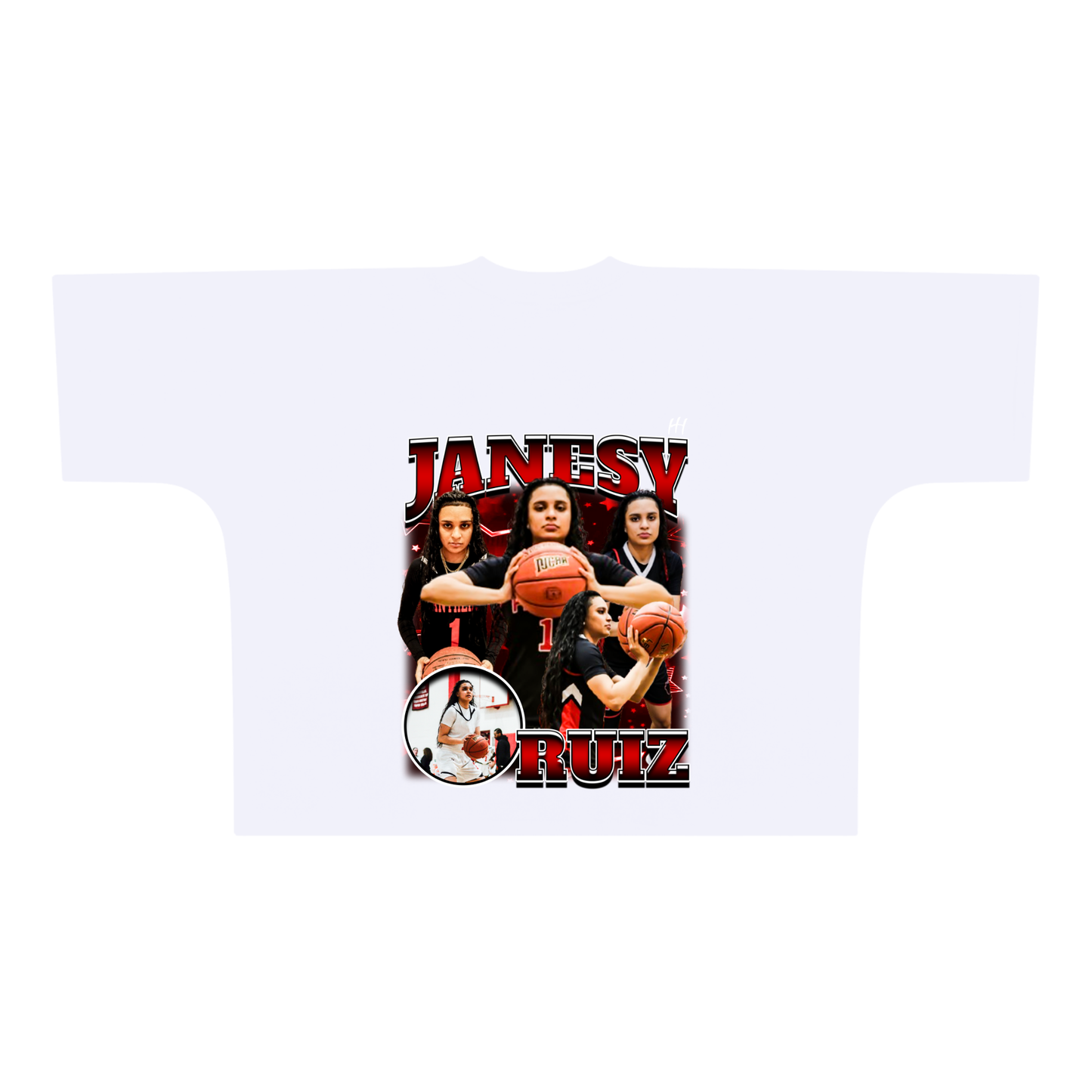 Janesy Maria Ruiz Premium Drop Shoulder/Boxy Tee