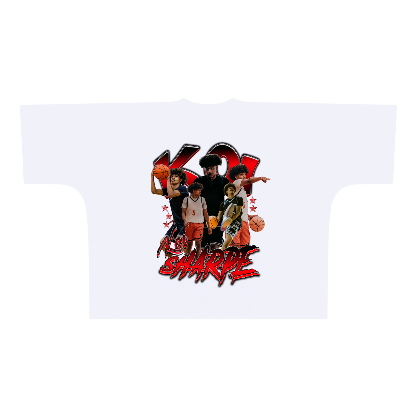 Koi Sharpe Premium Drop Shoulder/Boxy Tee