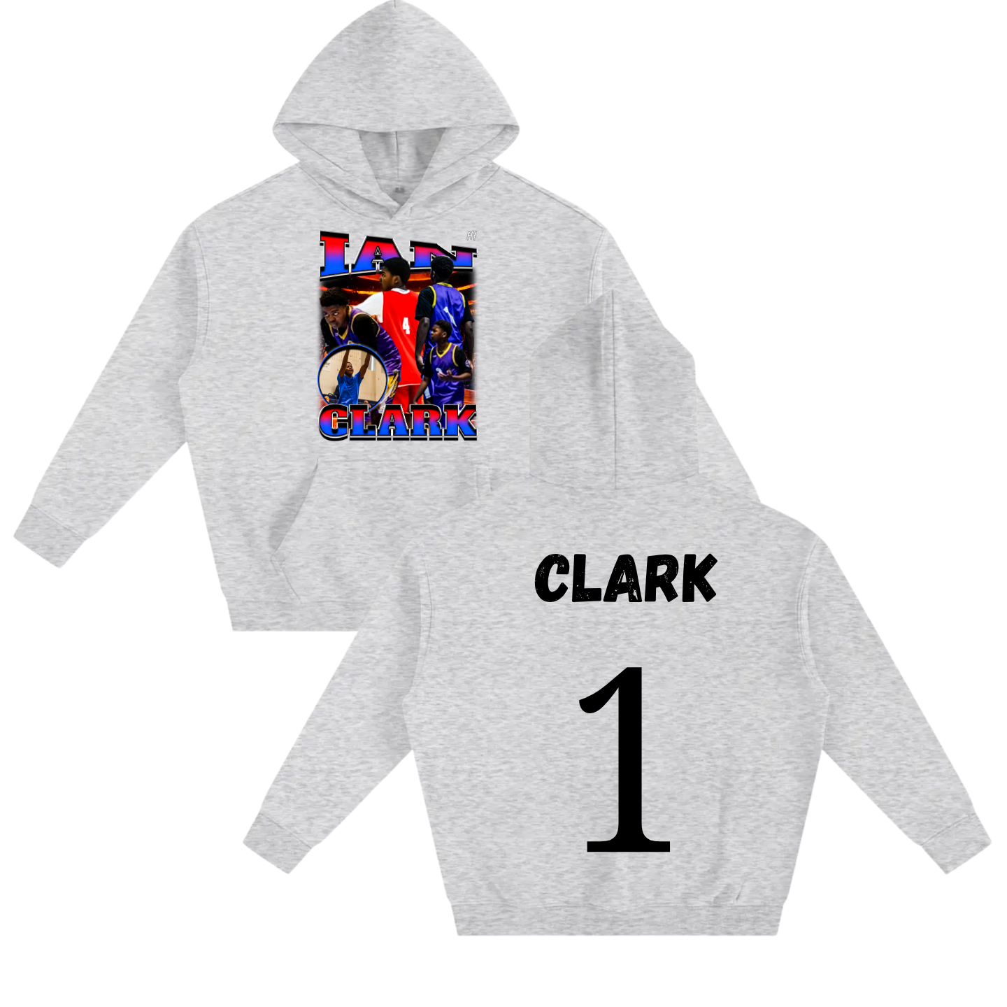 Ian Clark Oversize Fleeced Hoodie