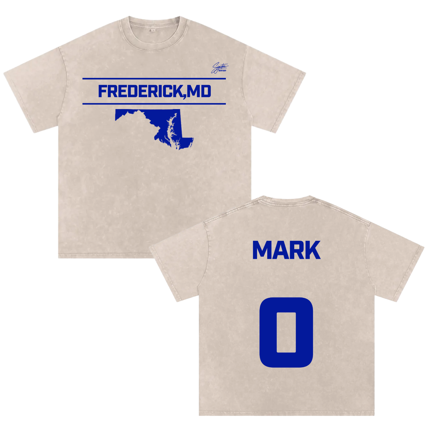 Trell Mark Oversize T-shirt