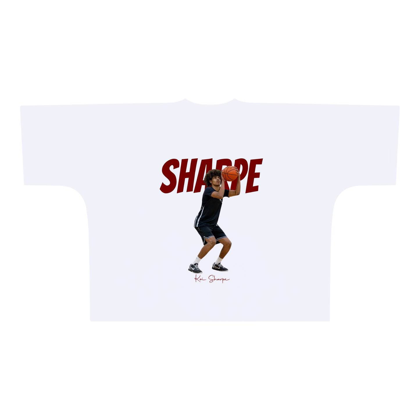 Koi Sharpe Premium Drop Shoulder/Boxy Tee