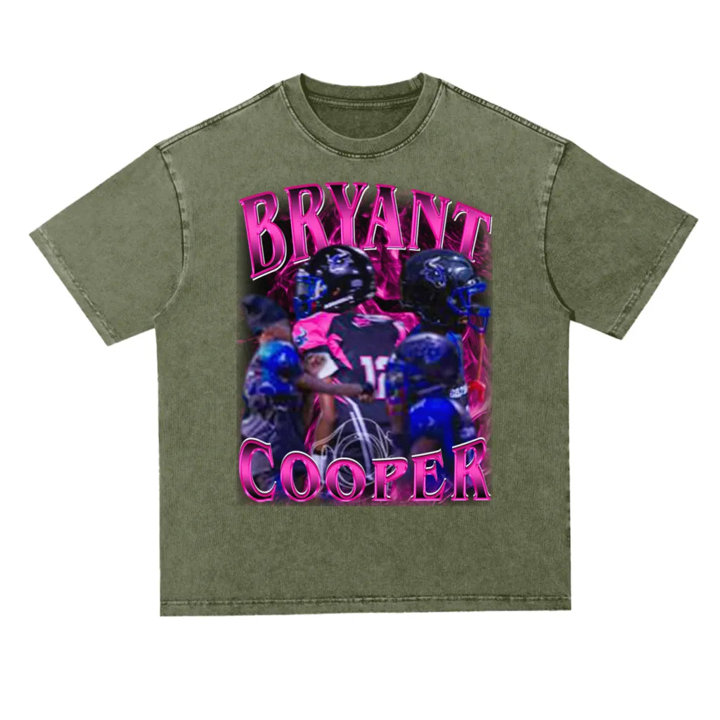 Bryant Cooper Oversized Acid wash T-shirt