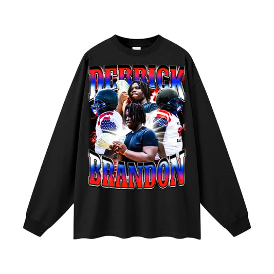 Derrick Brandon Oversized Long Sleeve Tee