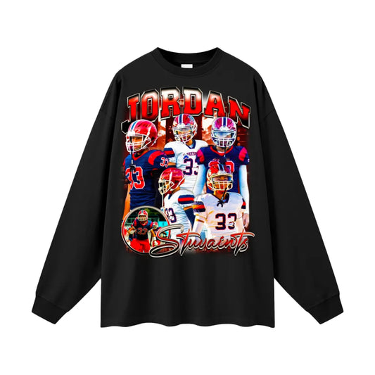 Jordan Stuvaints Oversized Long Sleeve Tee