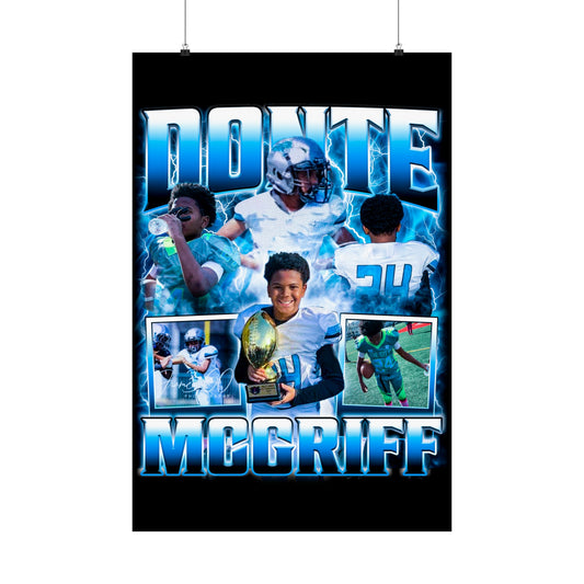 Donte Mcgriff Poster 24" x 36"