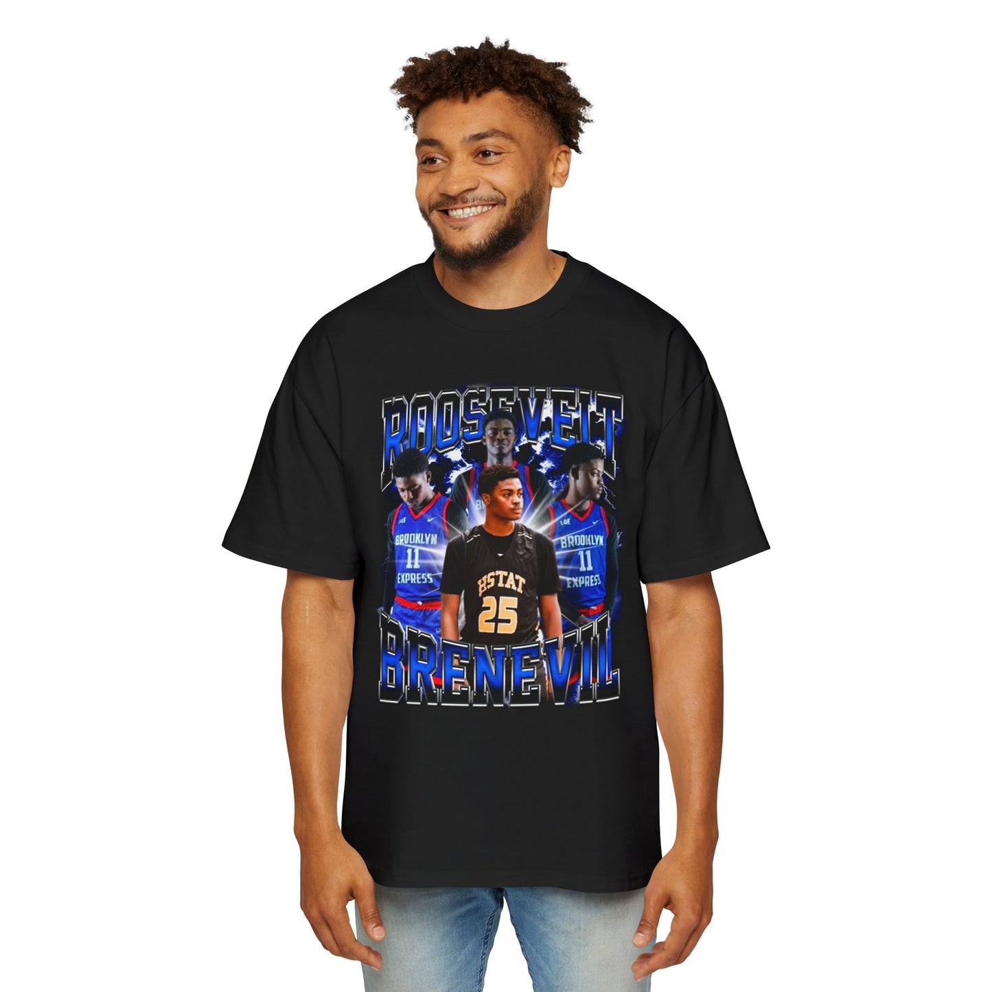 Roosevelt Brenevil Oversized Retro Tee