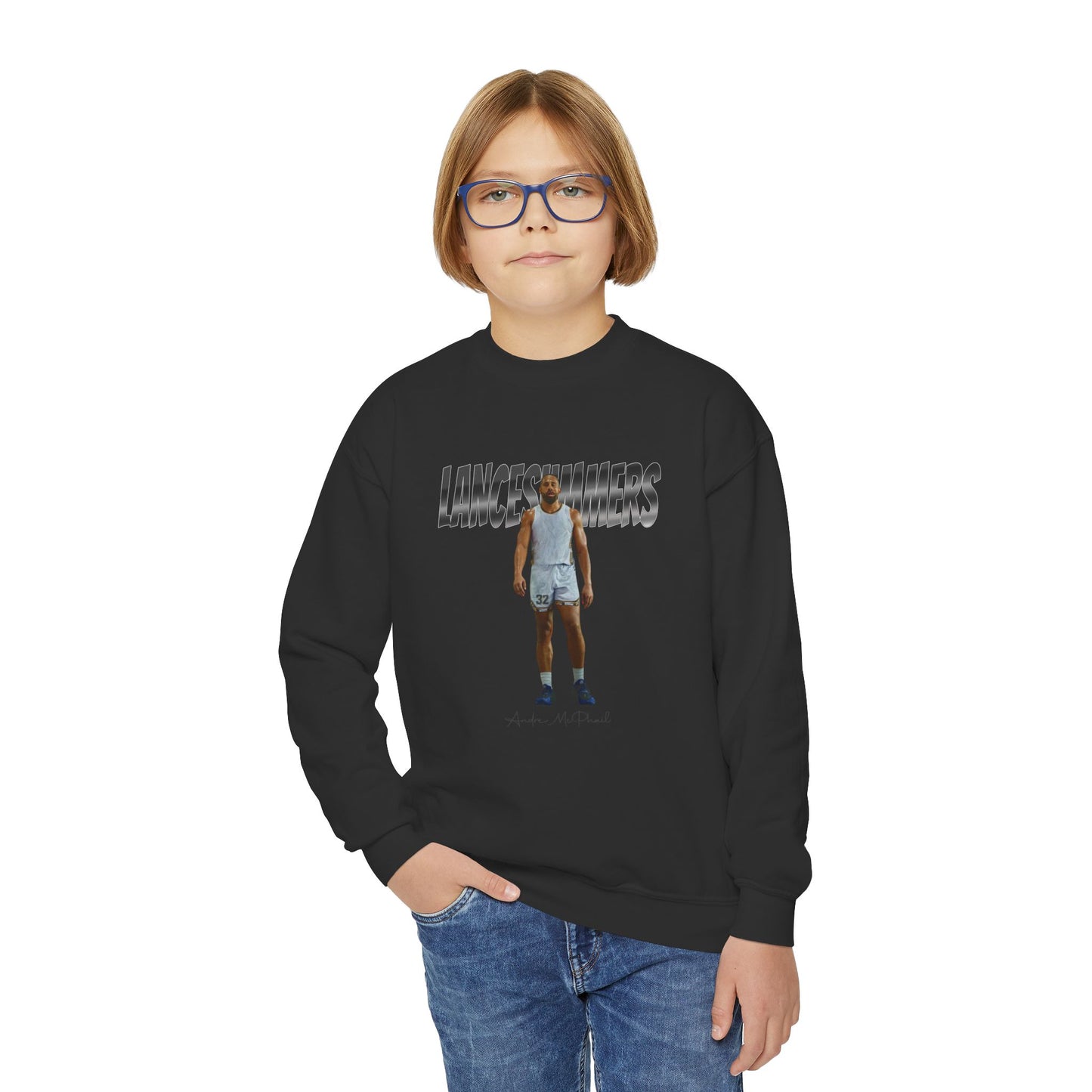 Andre McPhail Youth Crewneck Sweatshirt