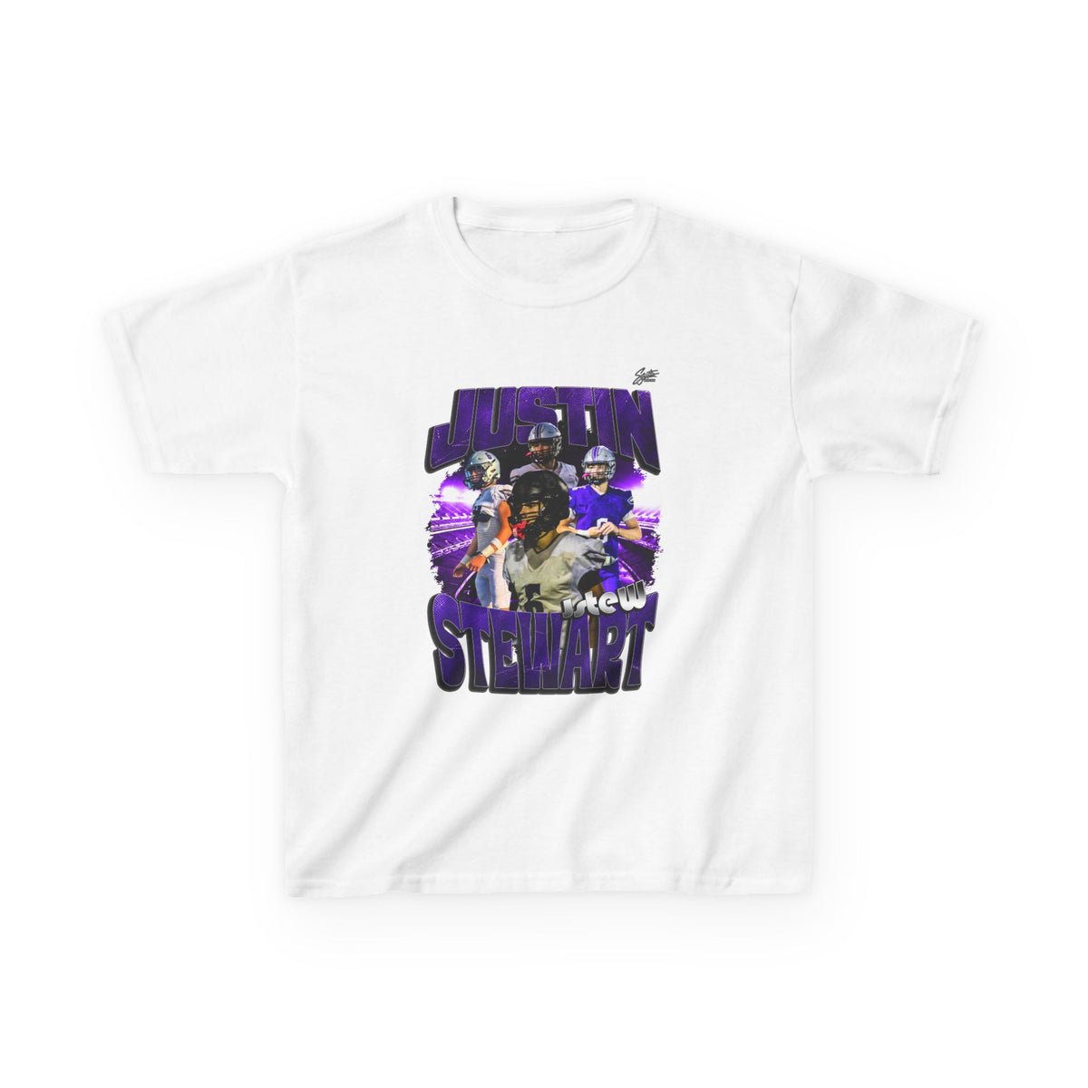 Justin Stewart Youth Heavy Cotton Tee