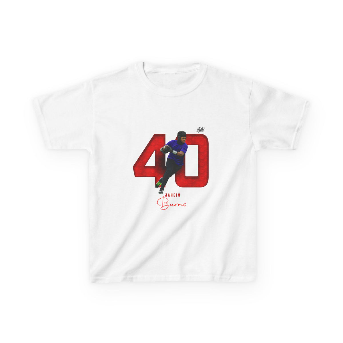 Jaheim Burns Youth Heavy Cotton Tee