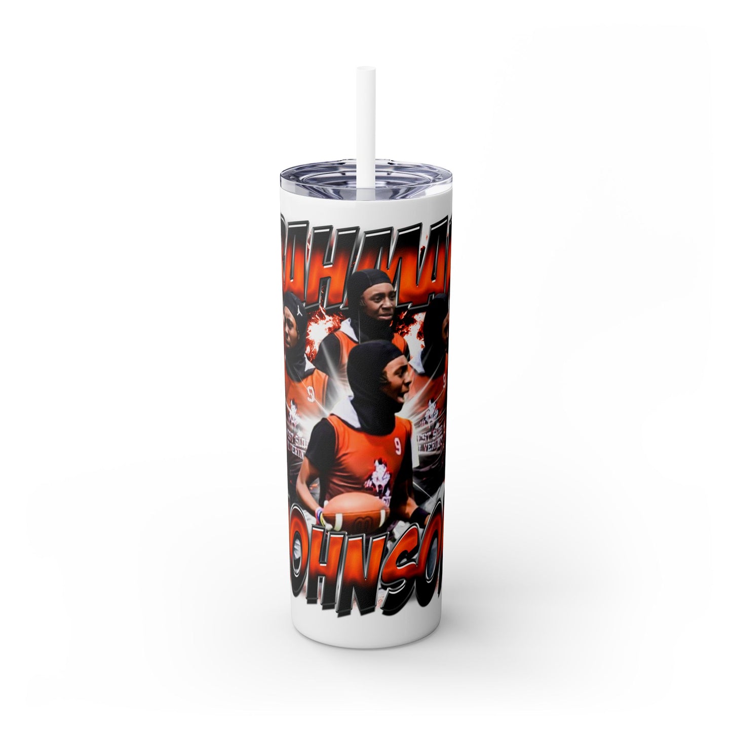 Rahman Johnson 2 Stainless Steal Tumbler