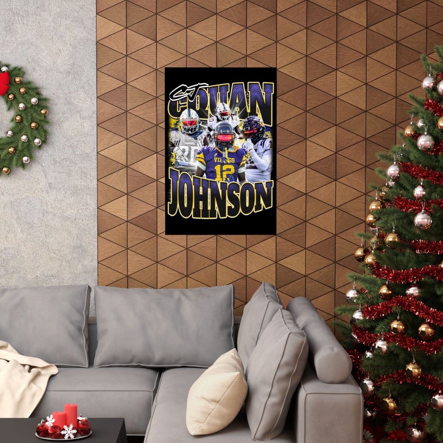 Cquan Johnson Poster 24" x 36"