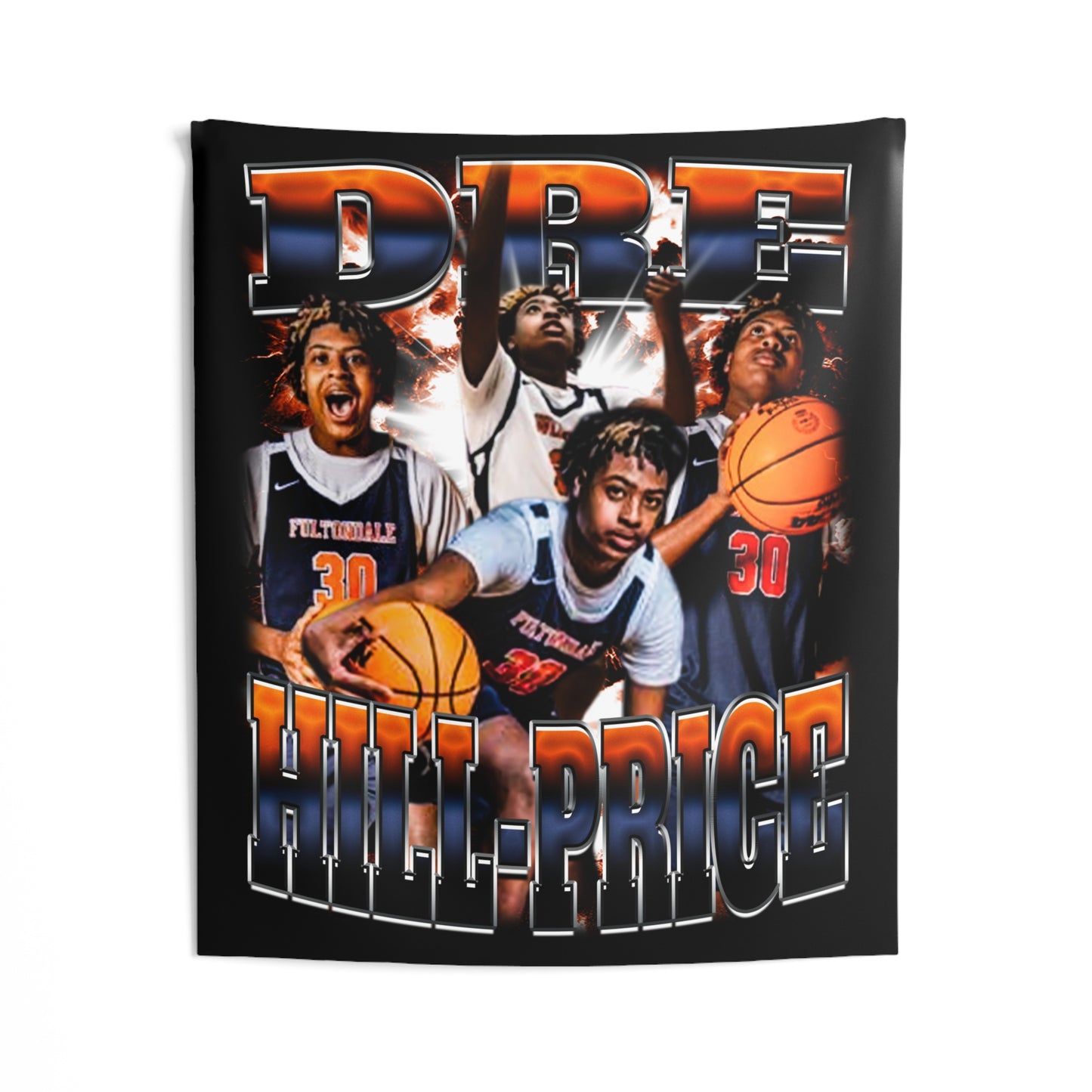 Dre Hill Price Tapestry 50” x 60”