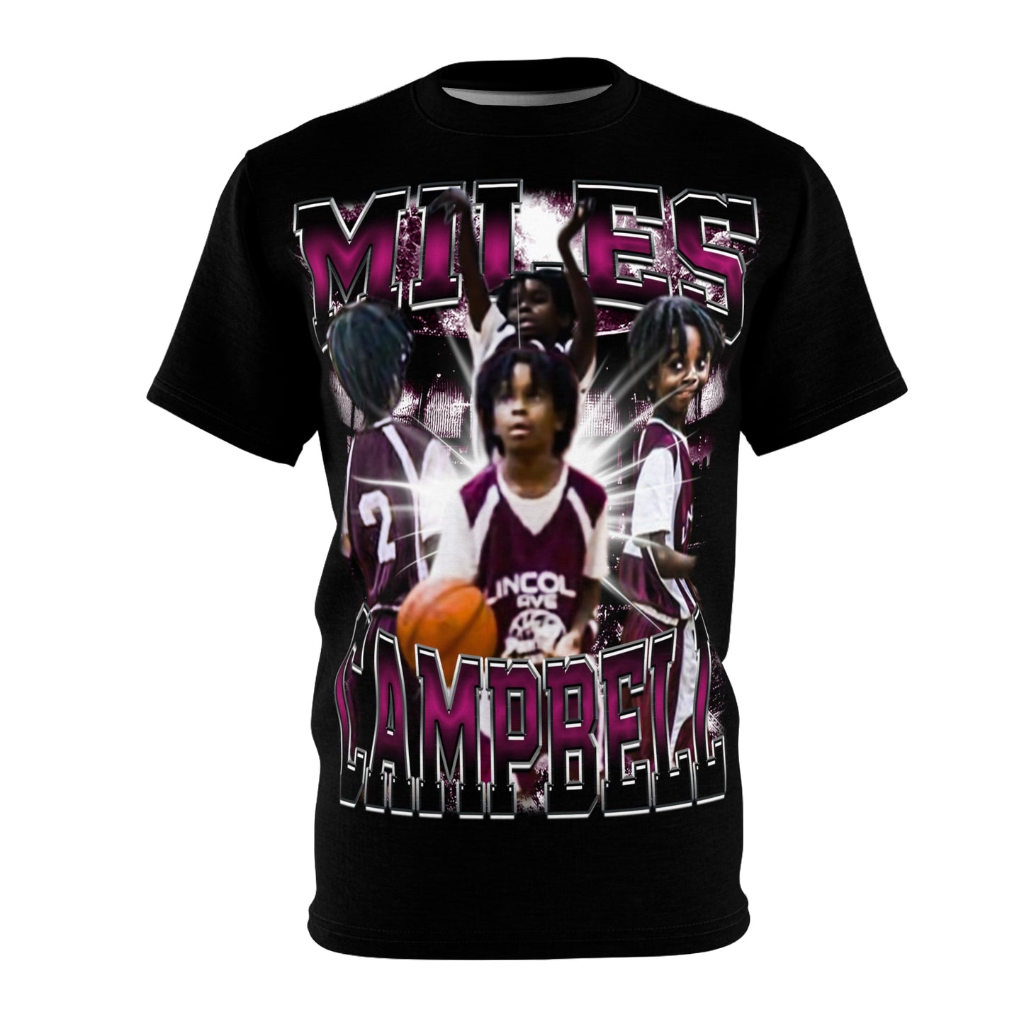Miles Campbell Vintage Full Print Tee