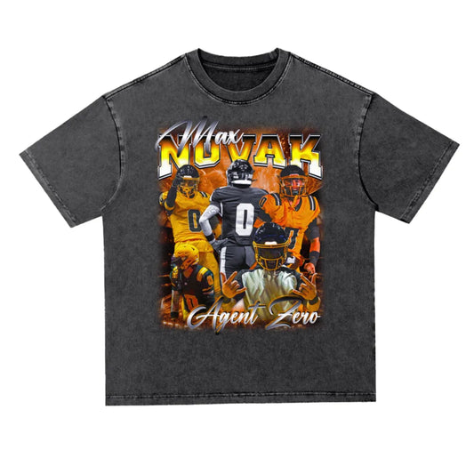 Max Novak Oversized Acid wash T-shirt
