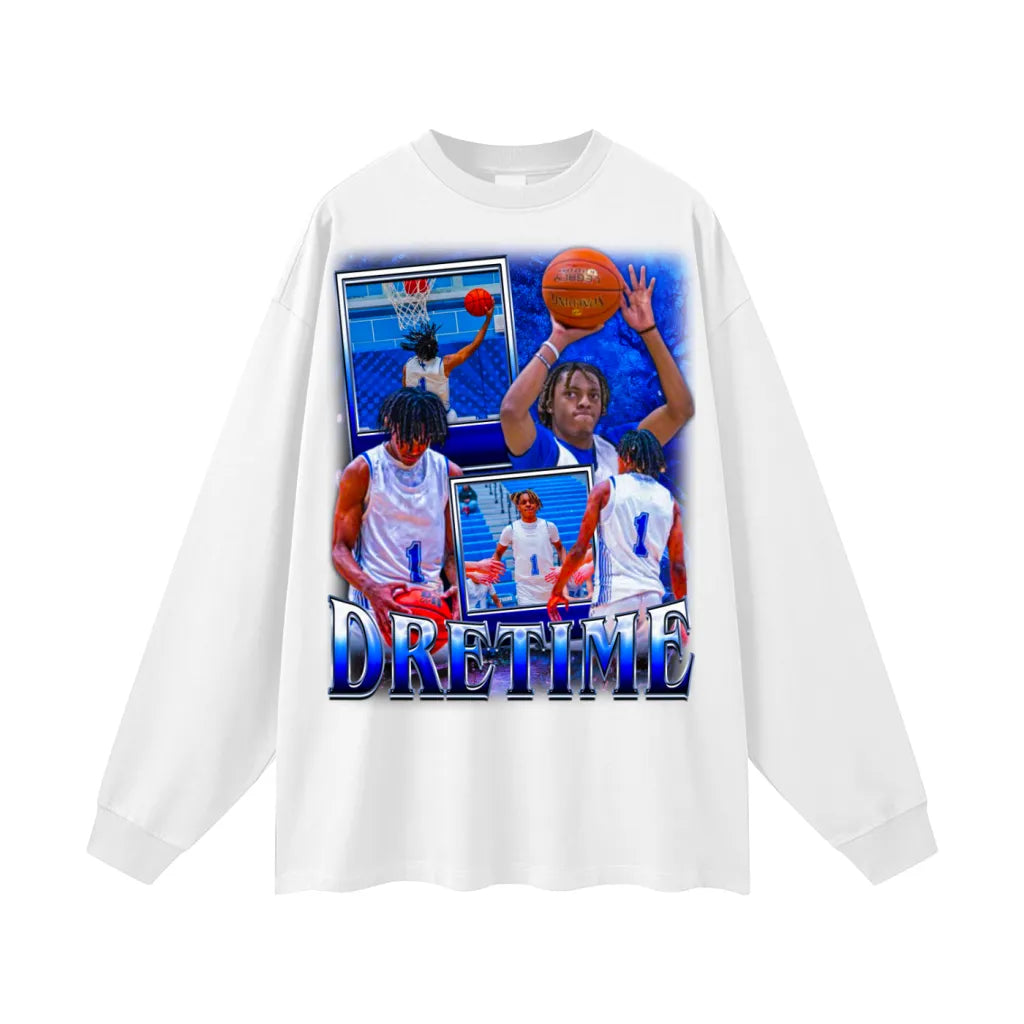 DreTime Oversized Long Sleeve Tee