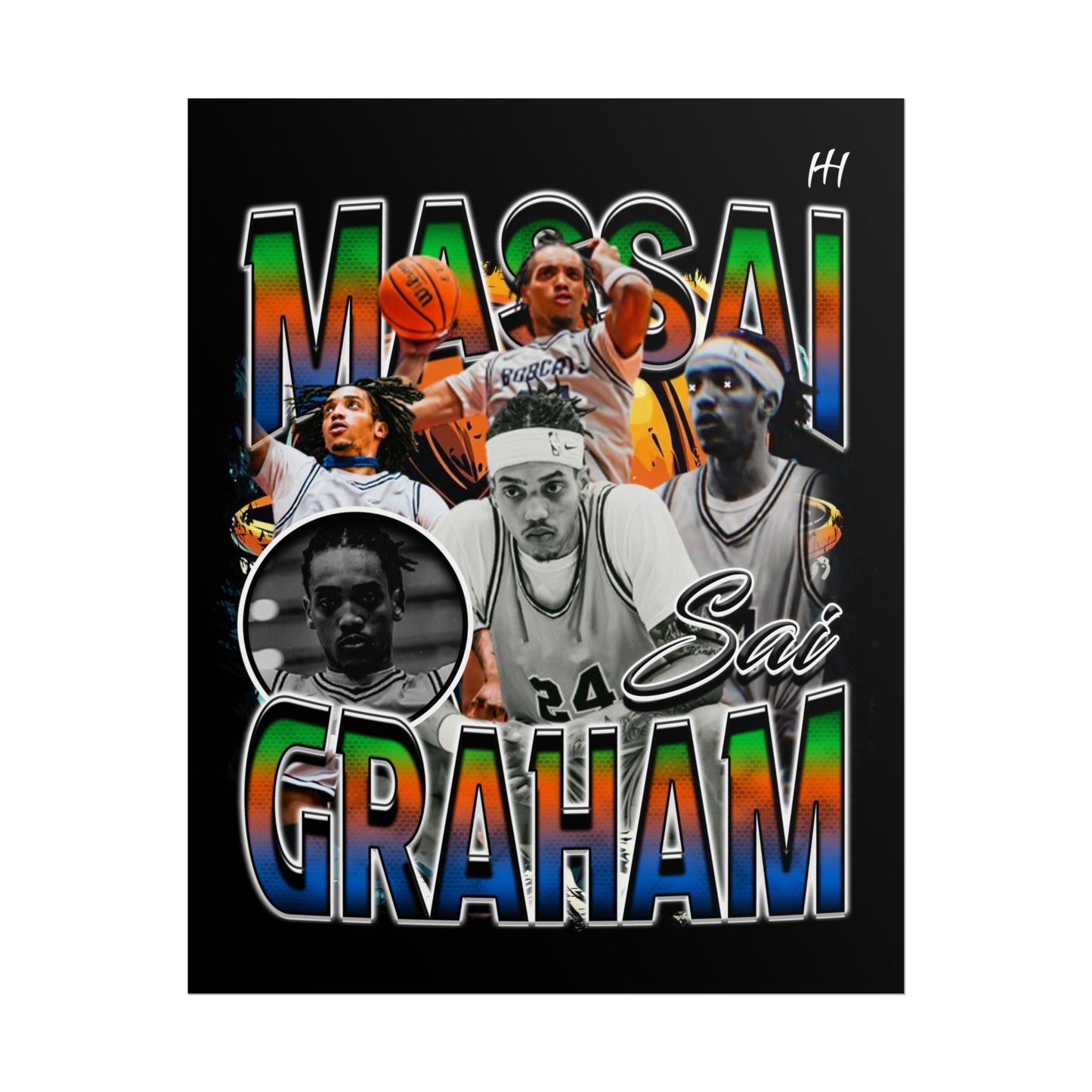 Massai Graham Poster