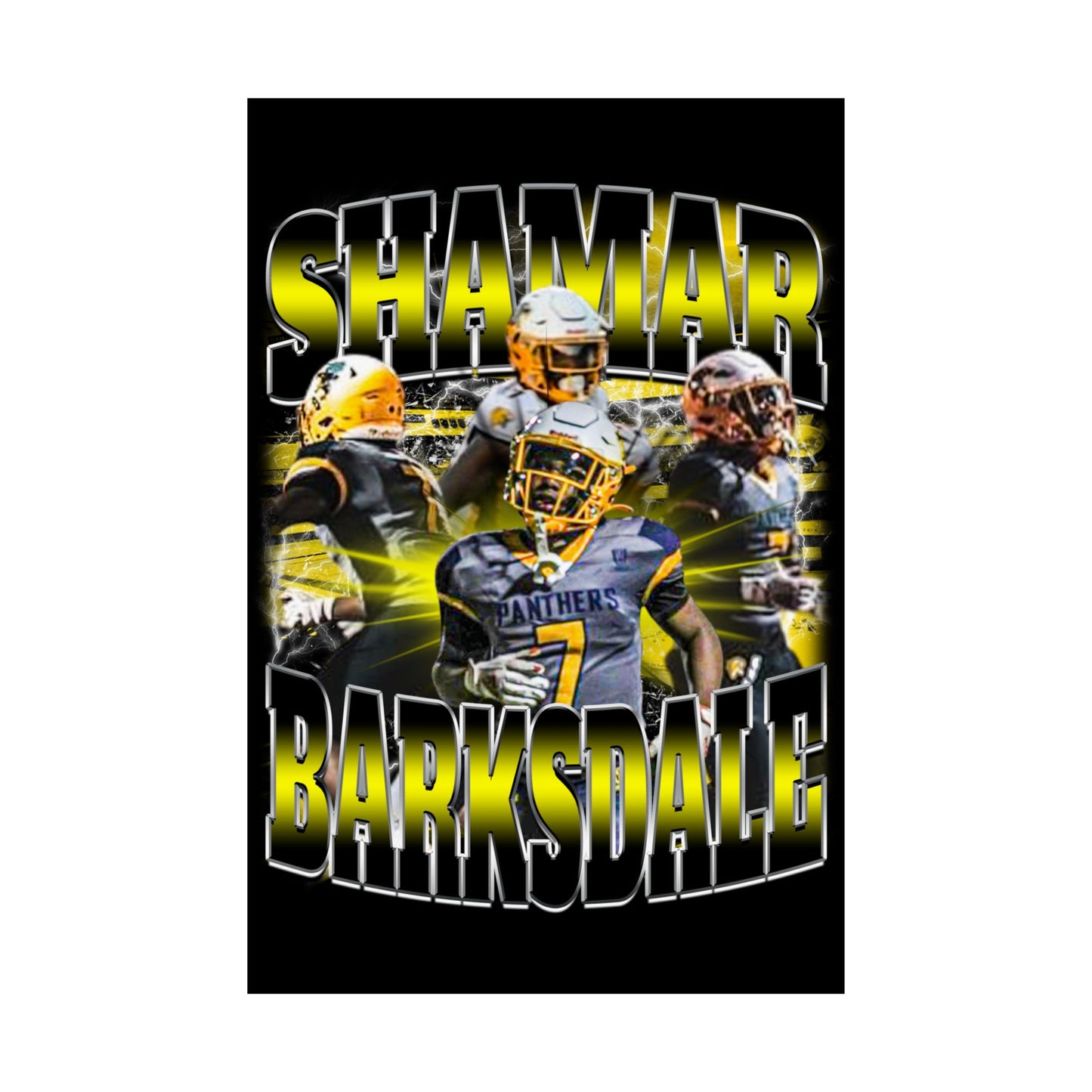 Shamar Barksdale Poster 24" x 36"