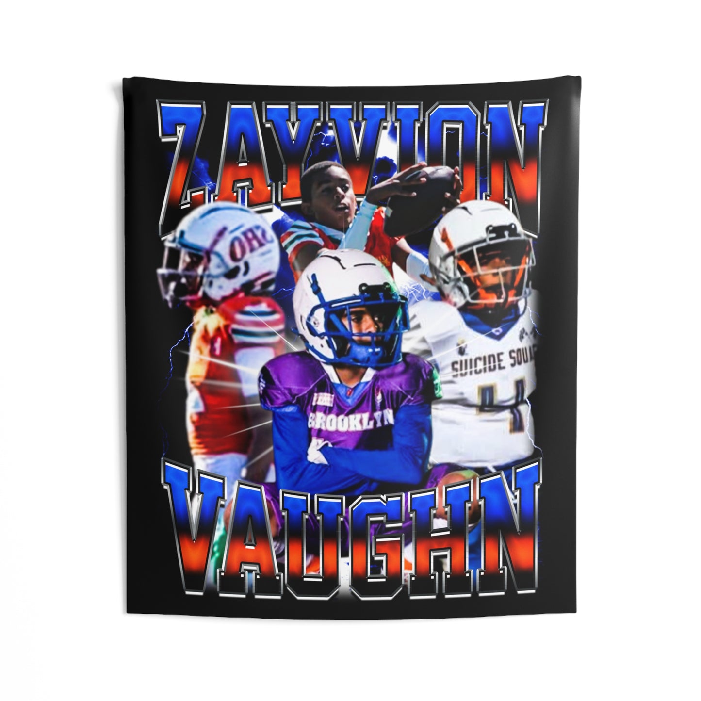 Zayvion Vaughn Tapestry 50” x 60”