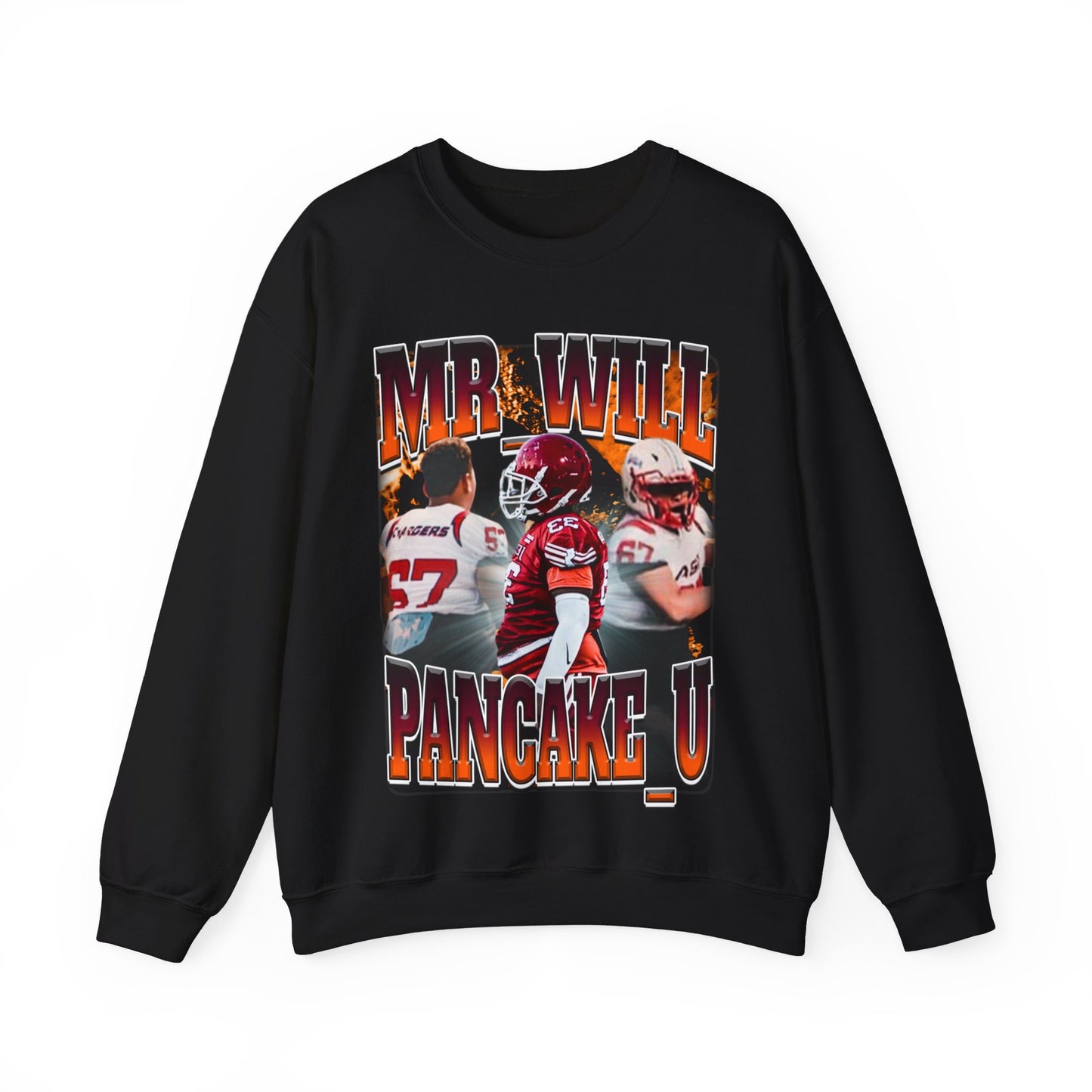 Mr_will Pancake_u Crewneck Sweatshirt