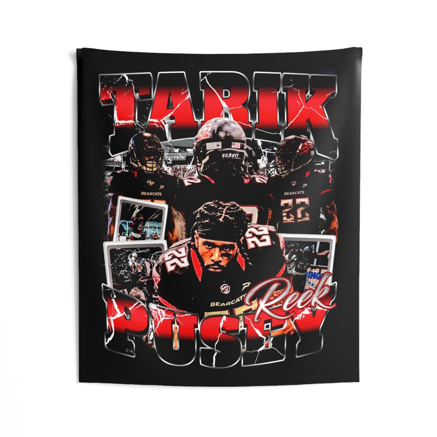 Tarik Reek Pusey Tapestry 50” x 60”