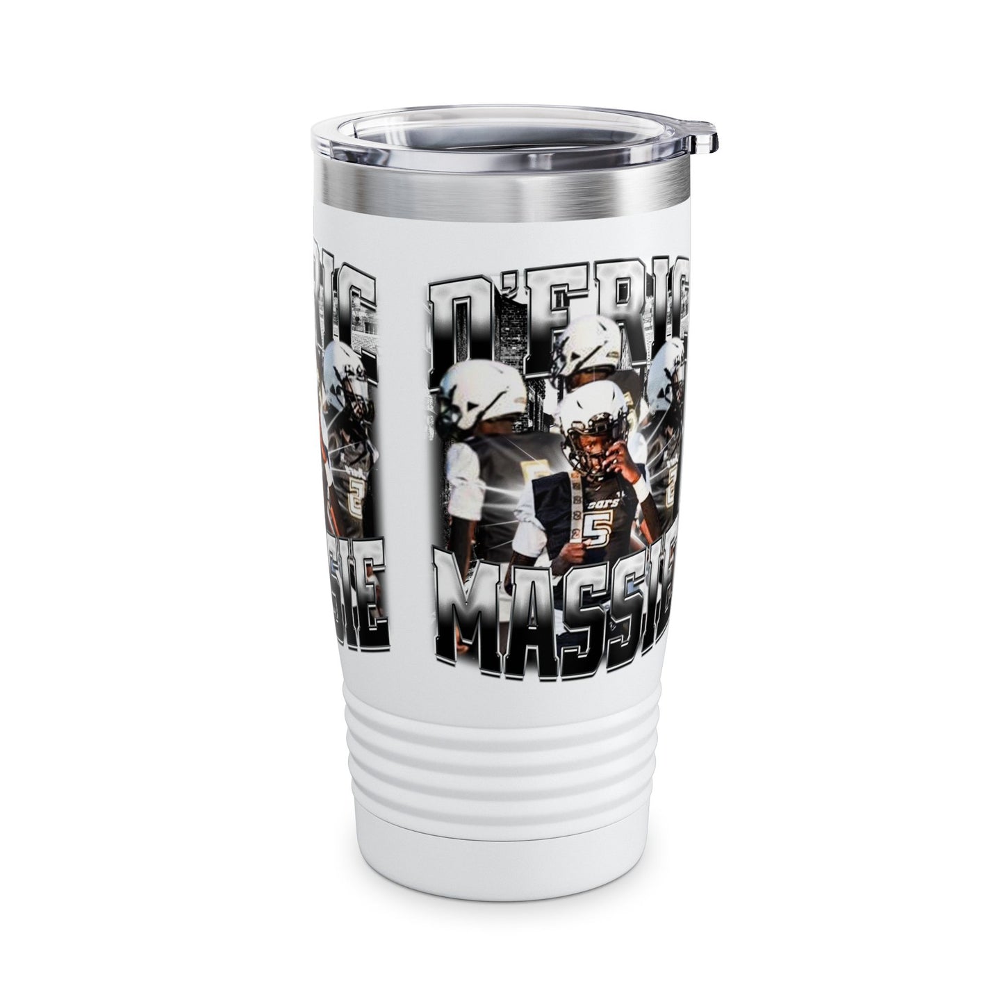 D'eric Massie Stainless Steal Tumbler