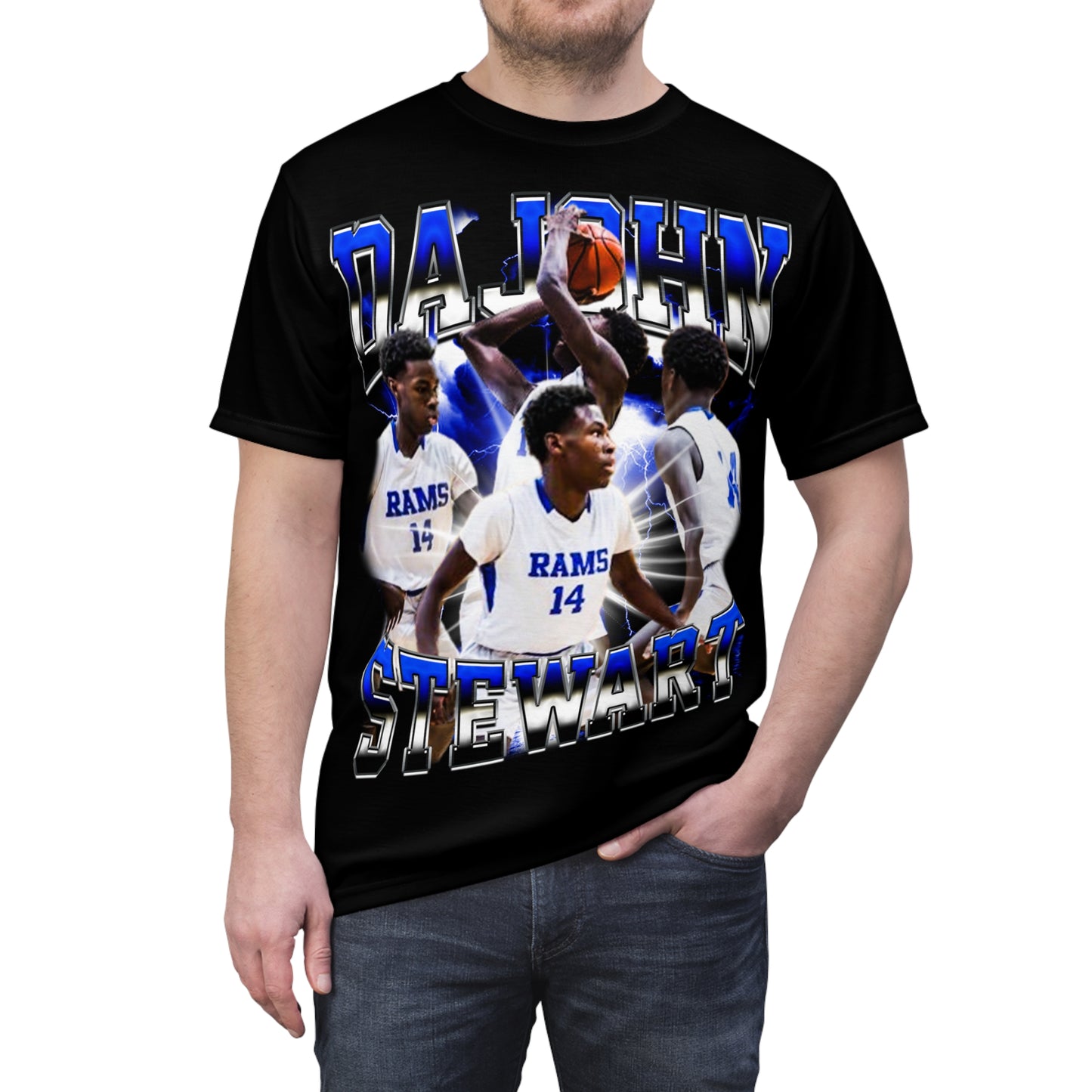 Dajohn Stewart Vintage Full Print Tee