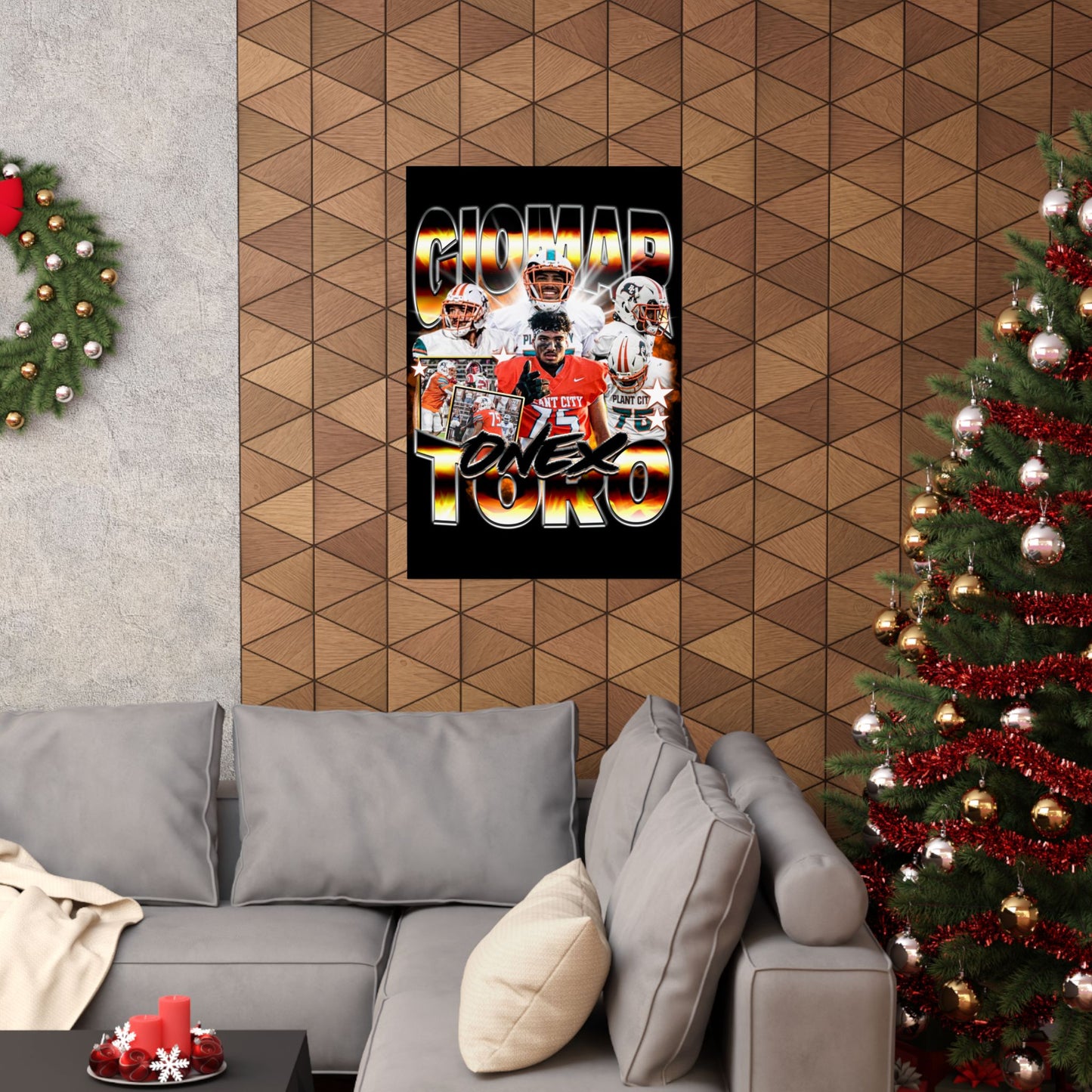Giomar Onex Toro Poster 24" x 36"