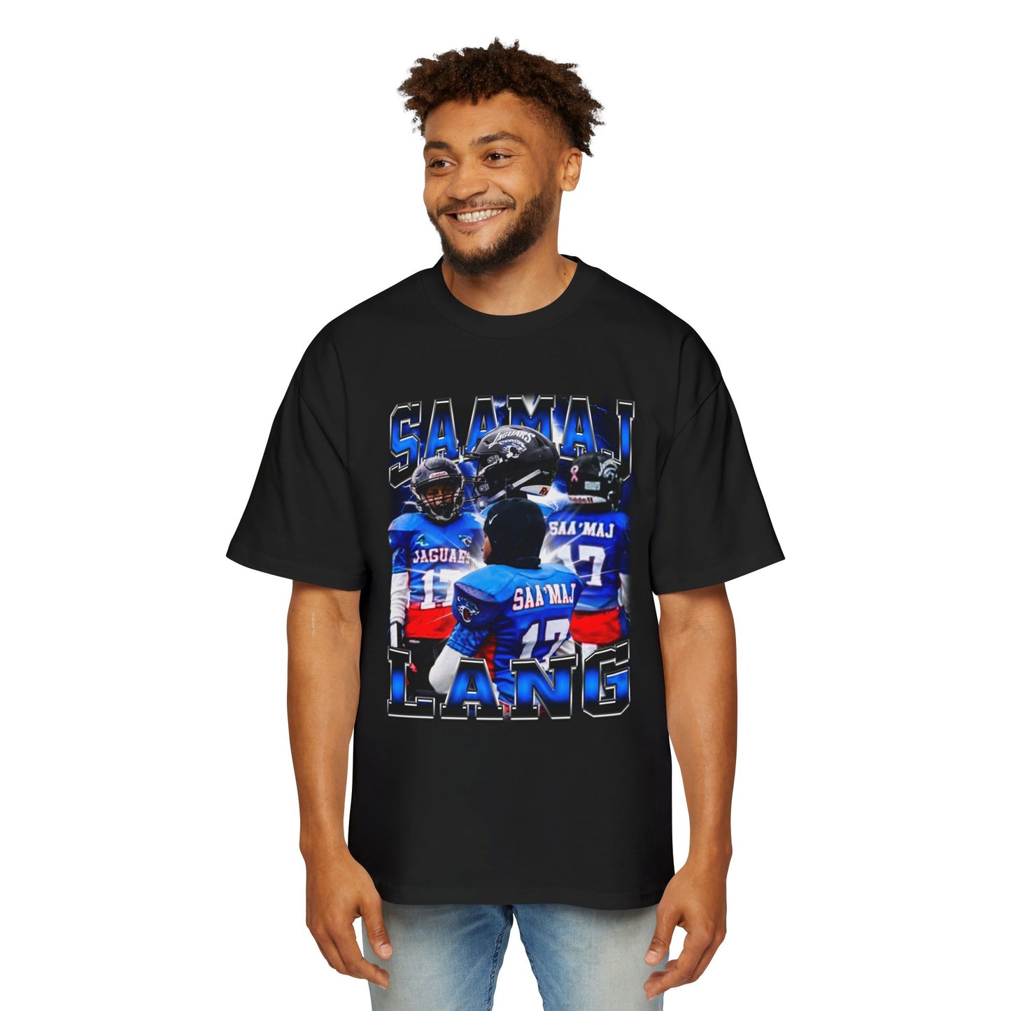 Saamaj Lang Oversized Retro Tee