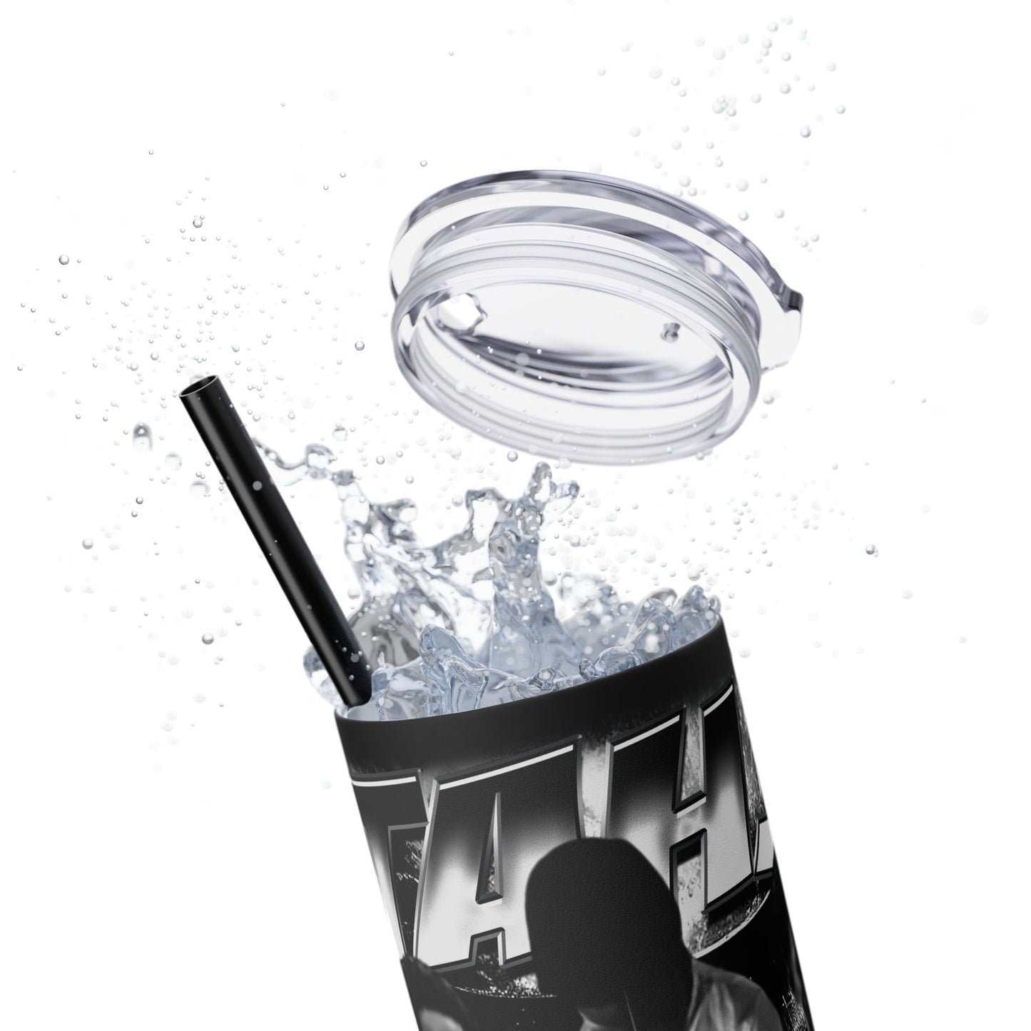 Tahj White Stainless Steal Tumbler