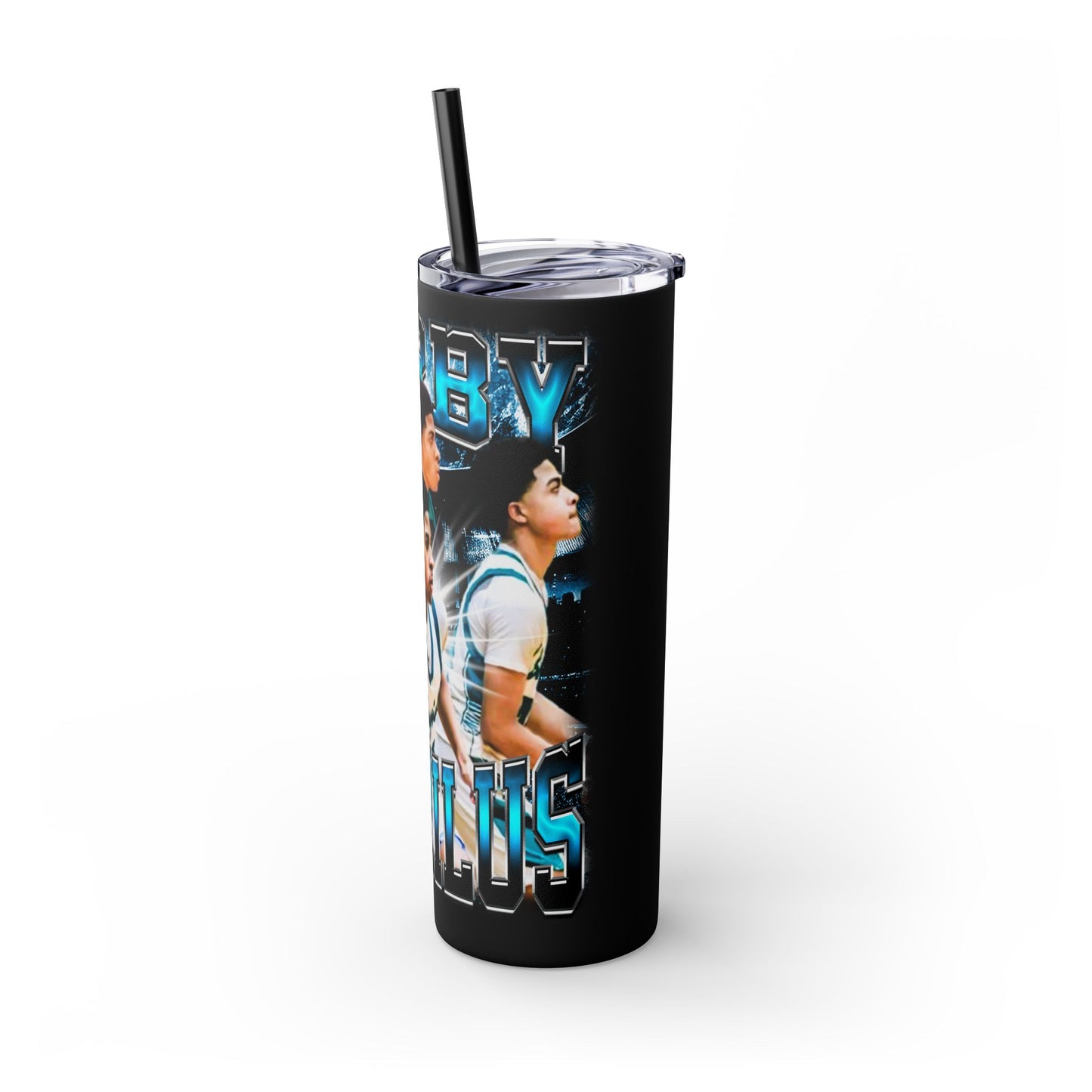 Kerby Cherilus Stainless Steal Tumbler