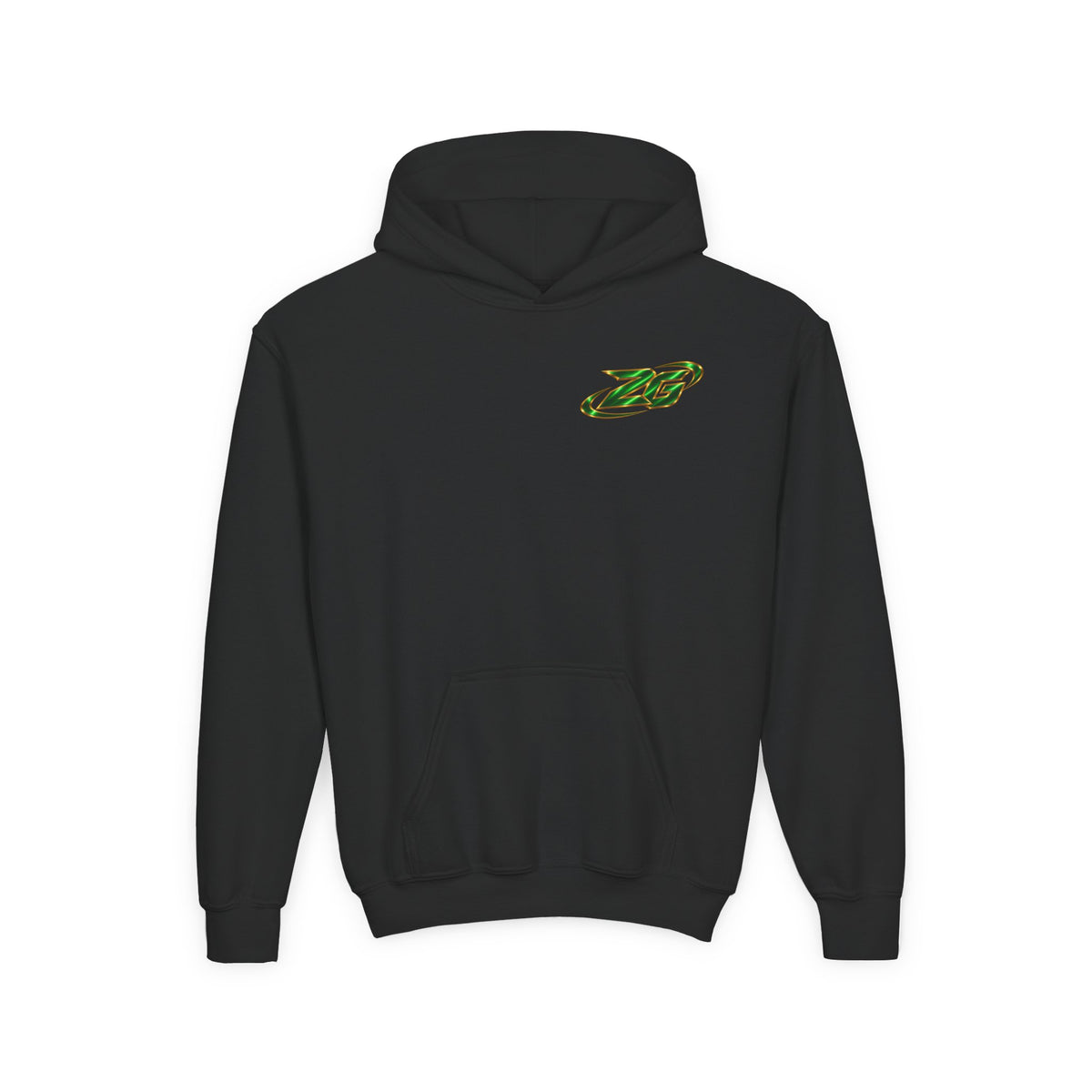 Zorrion Green Youth Hoodie