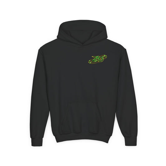 Zorrion Green Youth Hoodie
