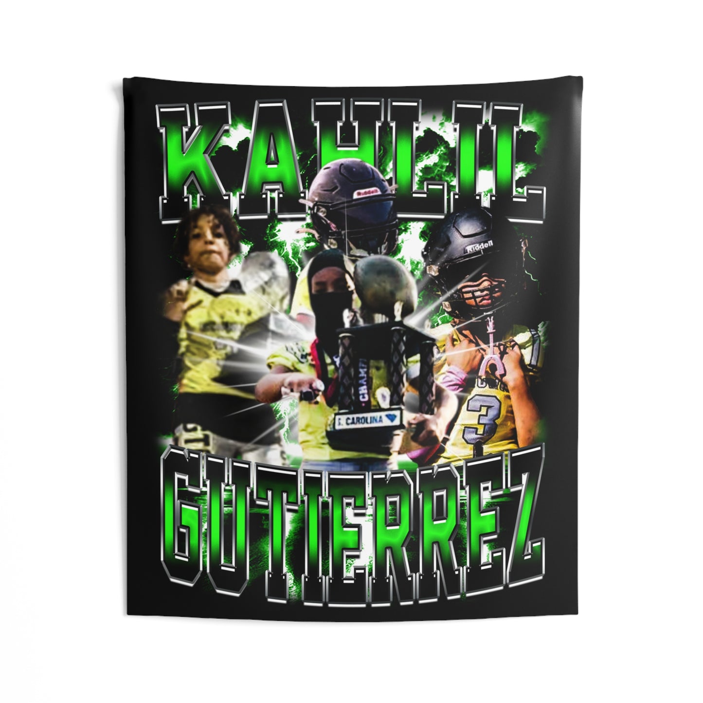 Kahlil Gutierrez Tapestry 50” x 60”