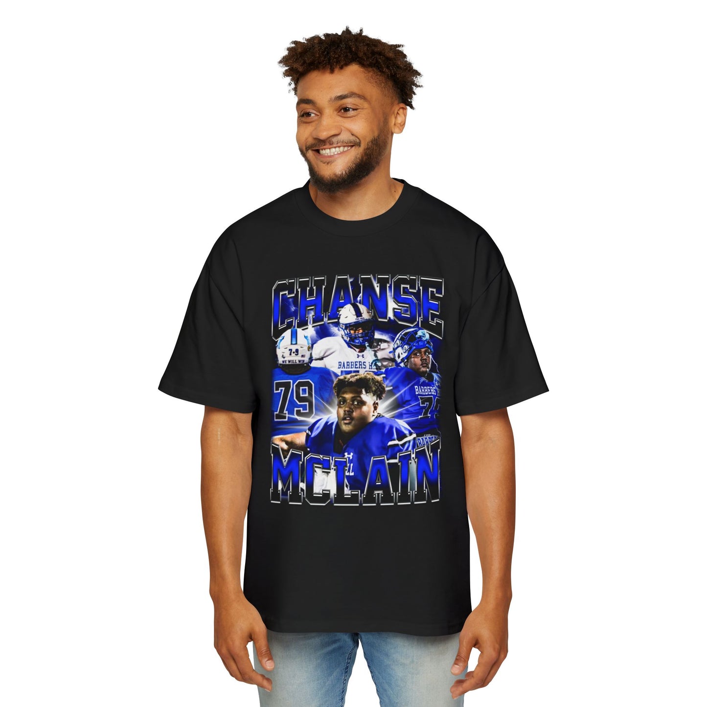 Chanse Mclain Oversized Retro Tee
