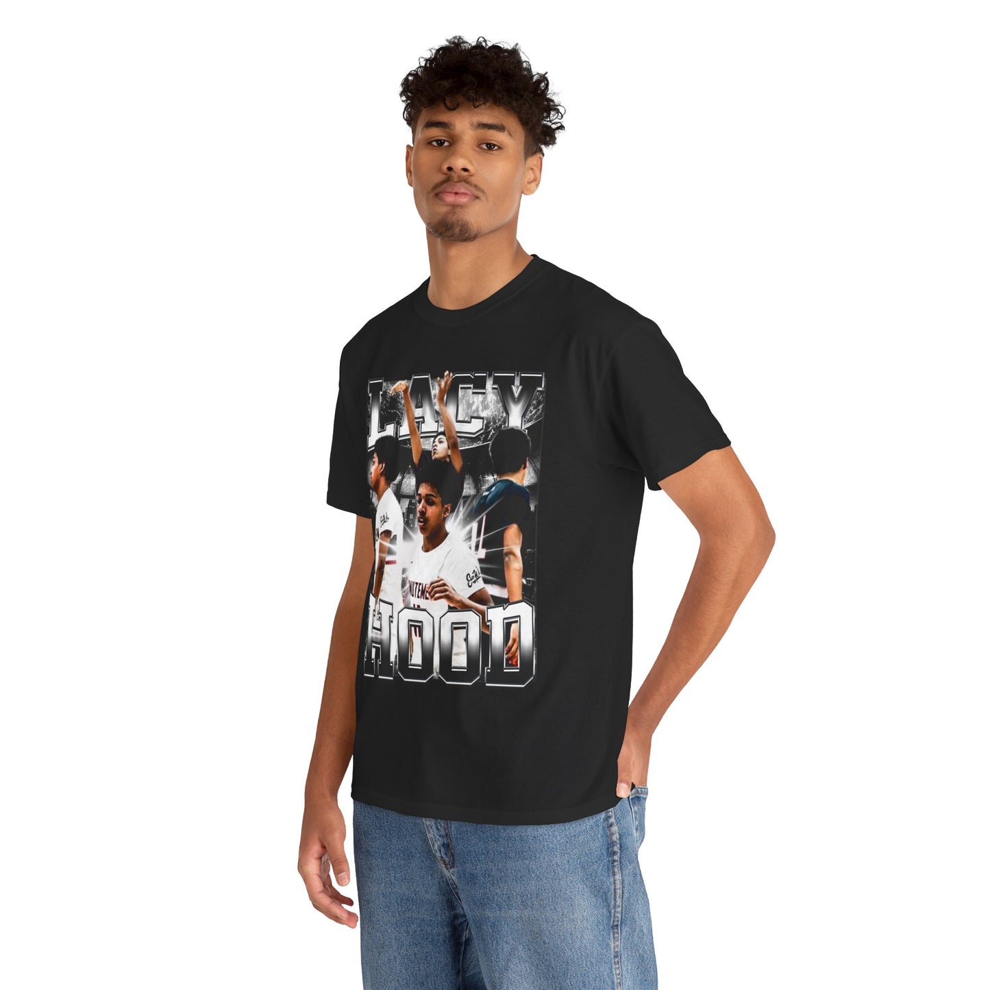 Lacy Hood Heavy Cotton Tee