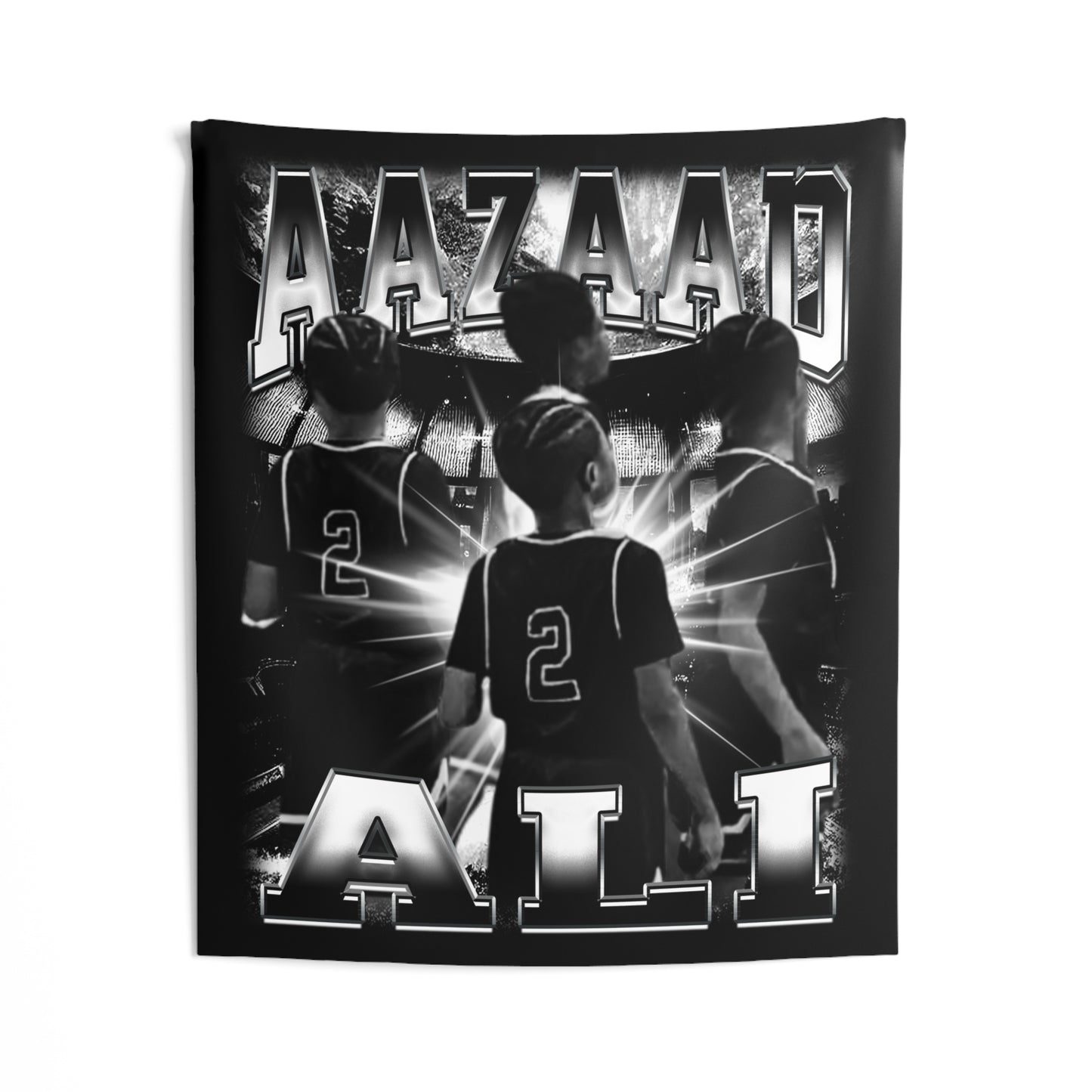 Aazaad Ali Tapestry 50” x 60”