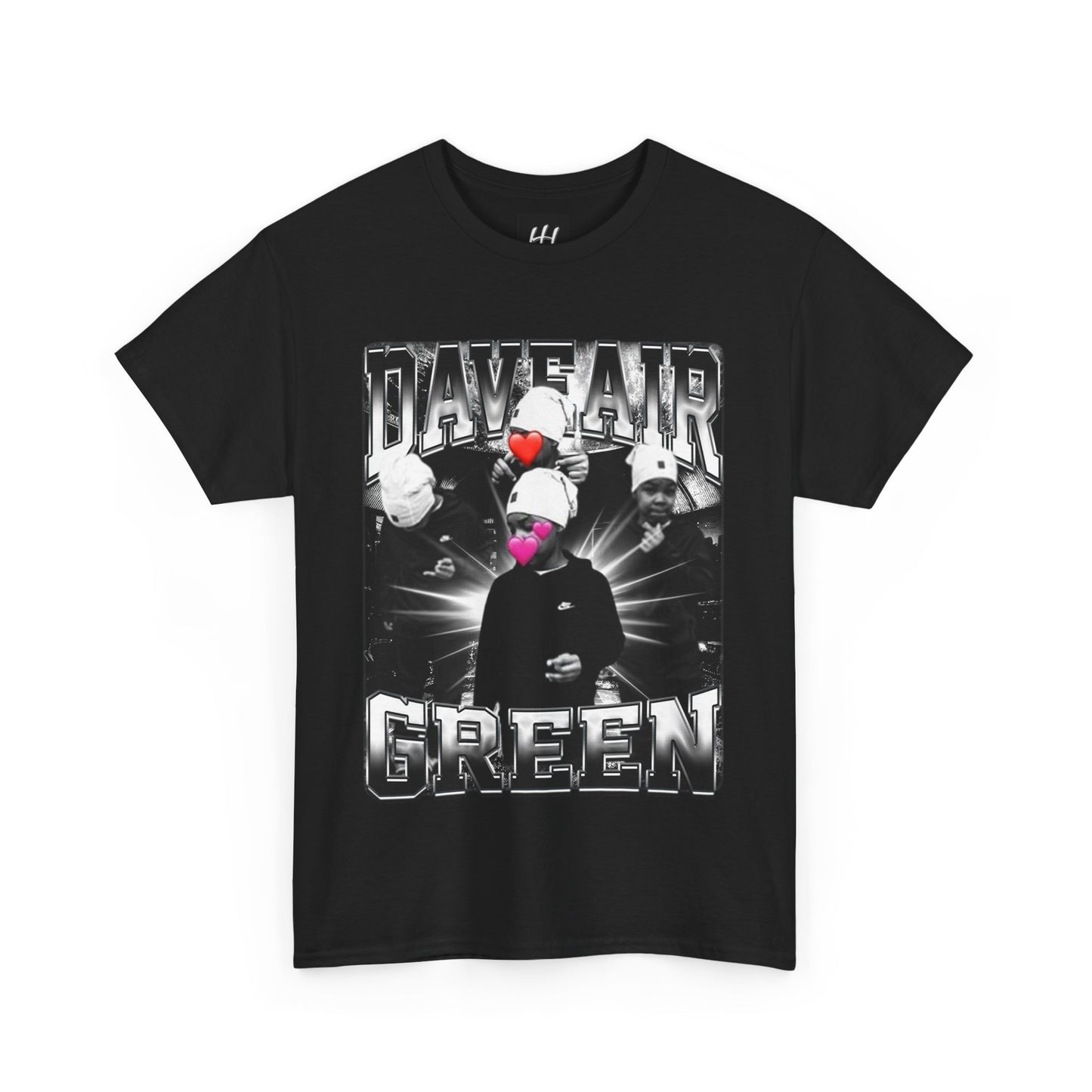 Daveair Green Heavy Cotton Tee